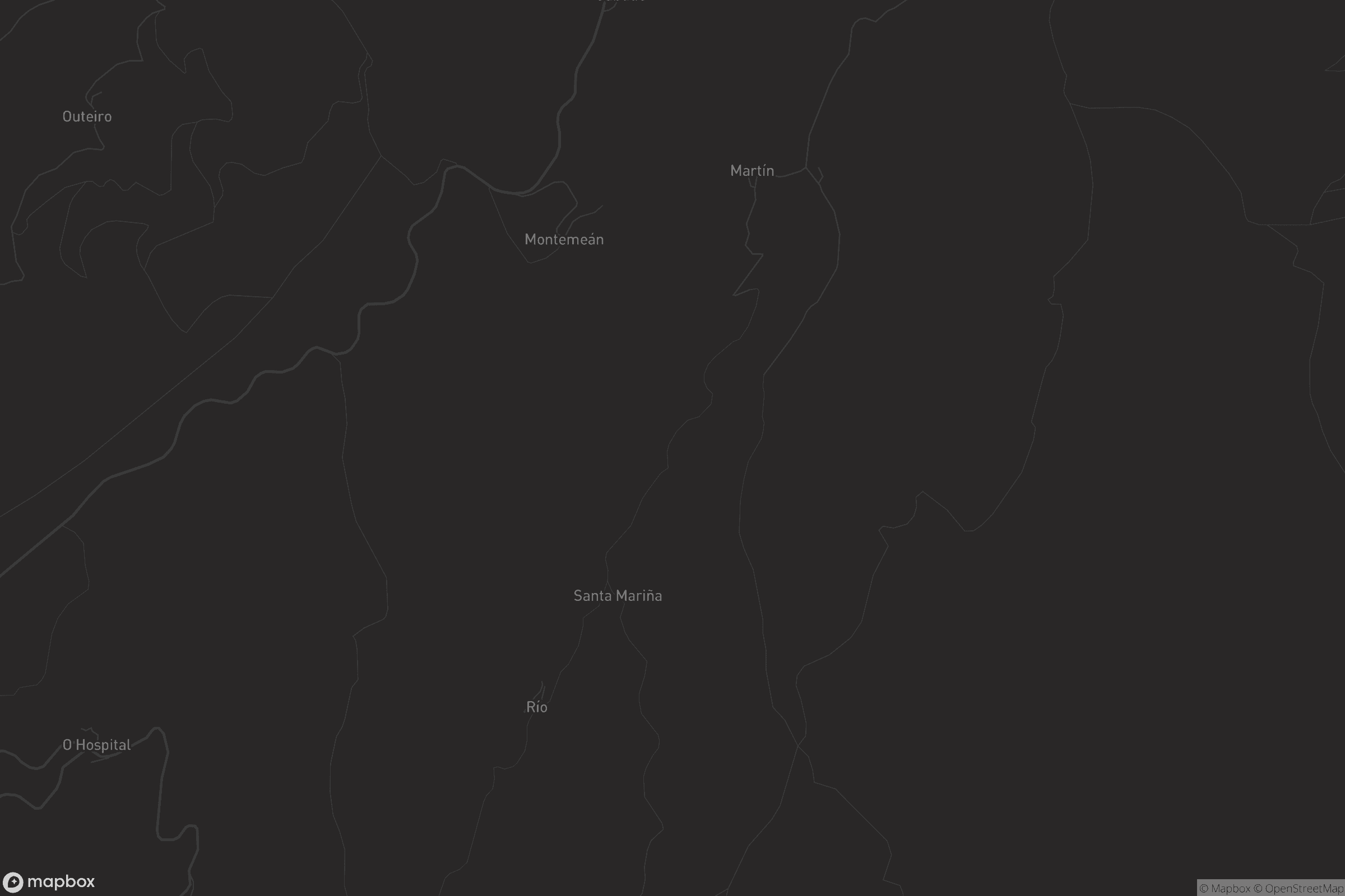 Mapa de Santa Mariña do Incio