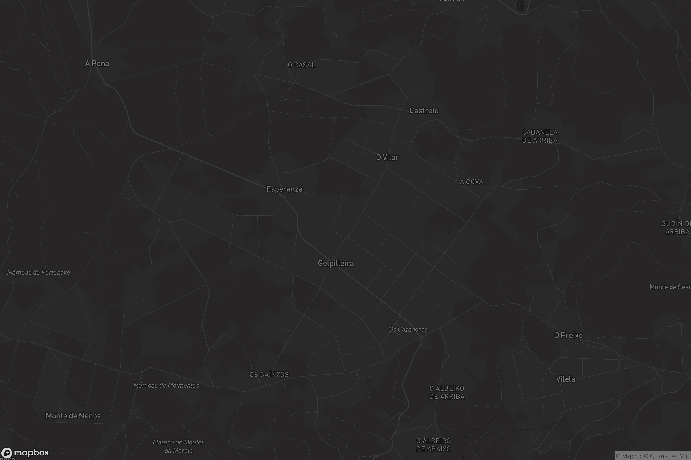 Mapa de Santa Mariña do Monte