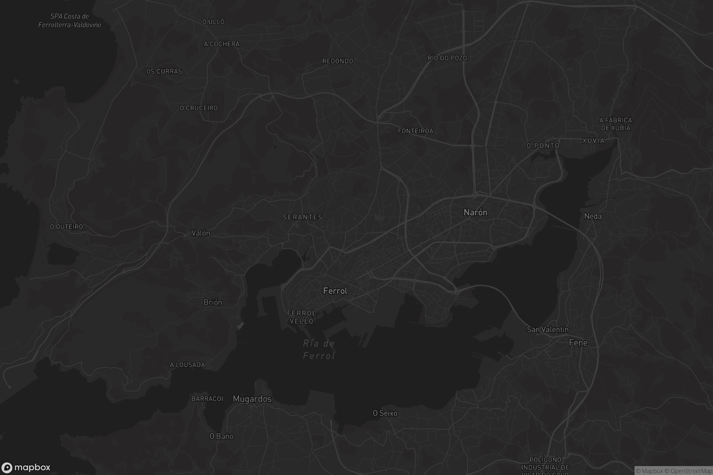 Mapa de Santa Mariña do Vilar