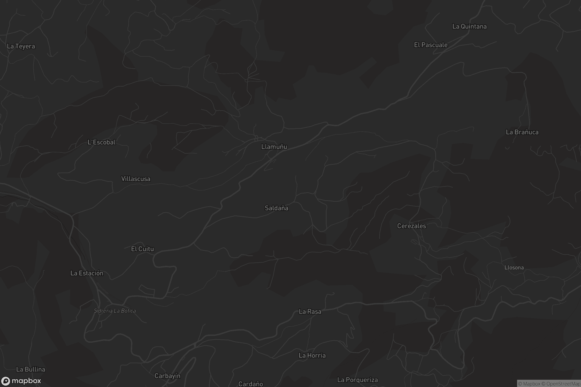 Mapa de Santa Marta Carbayín