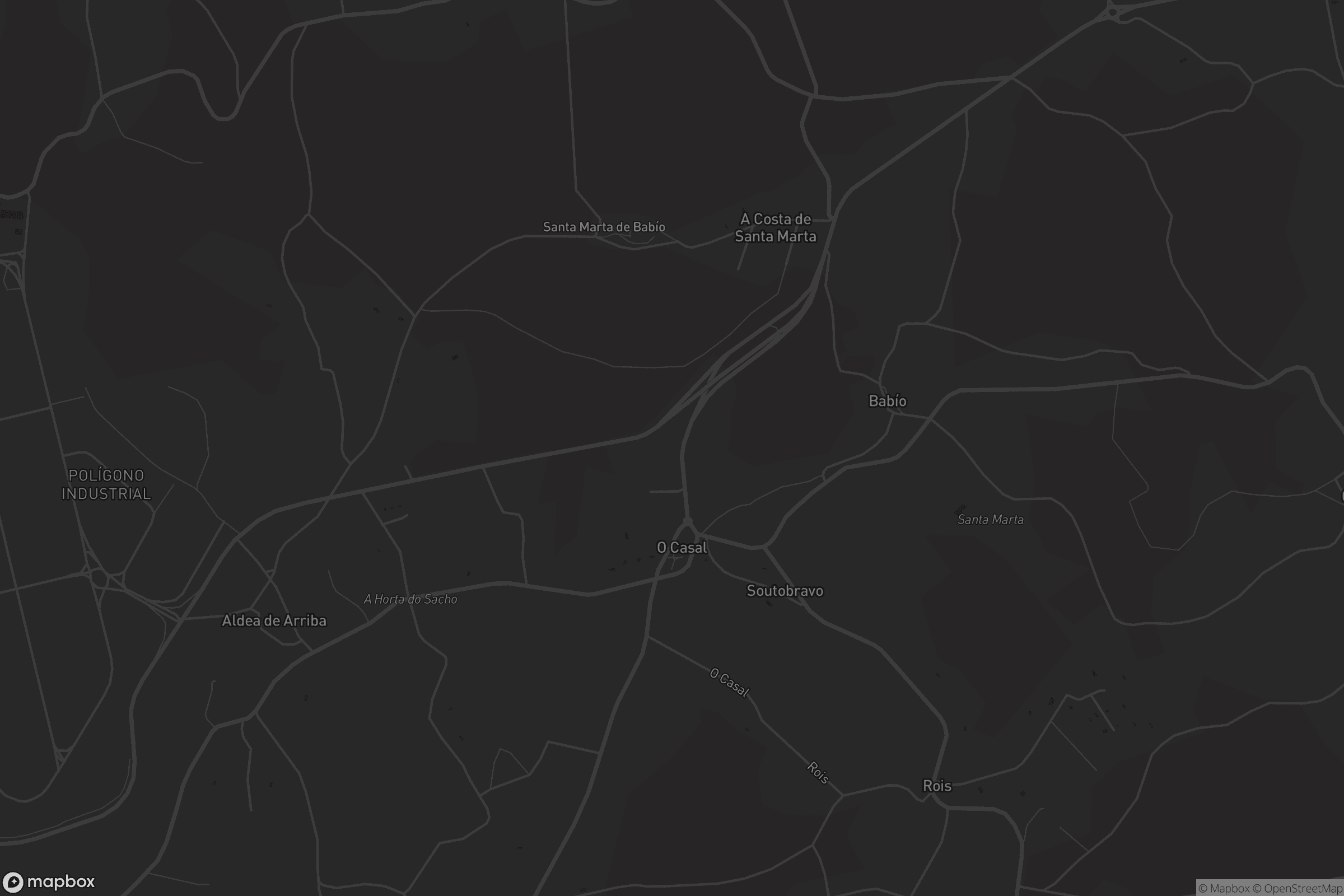Mapa de Santa Marta de Babío