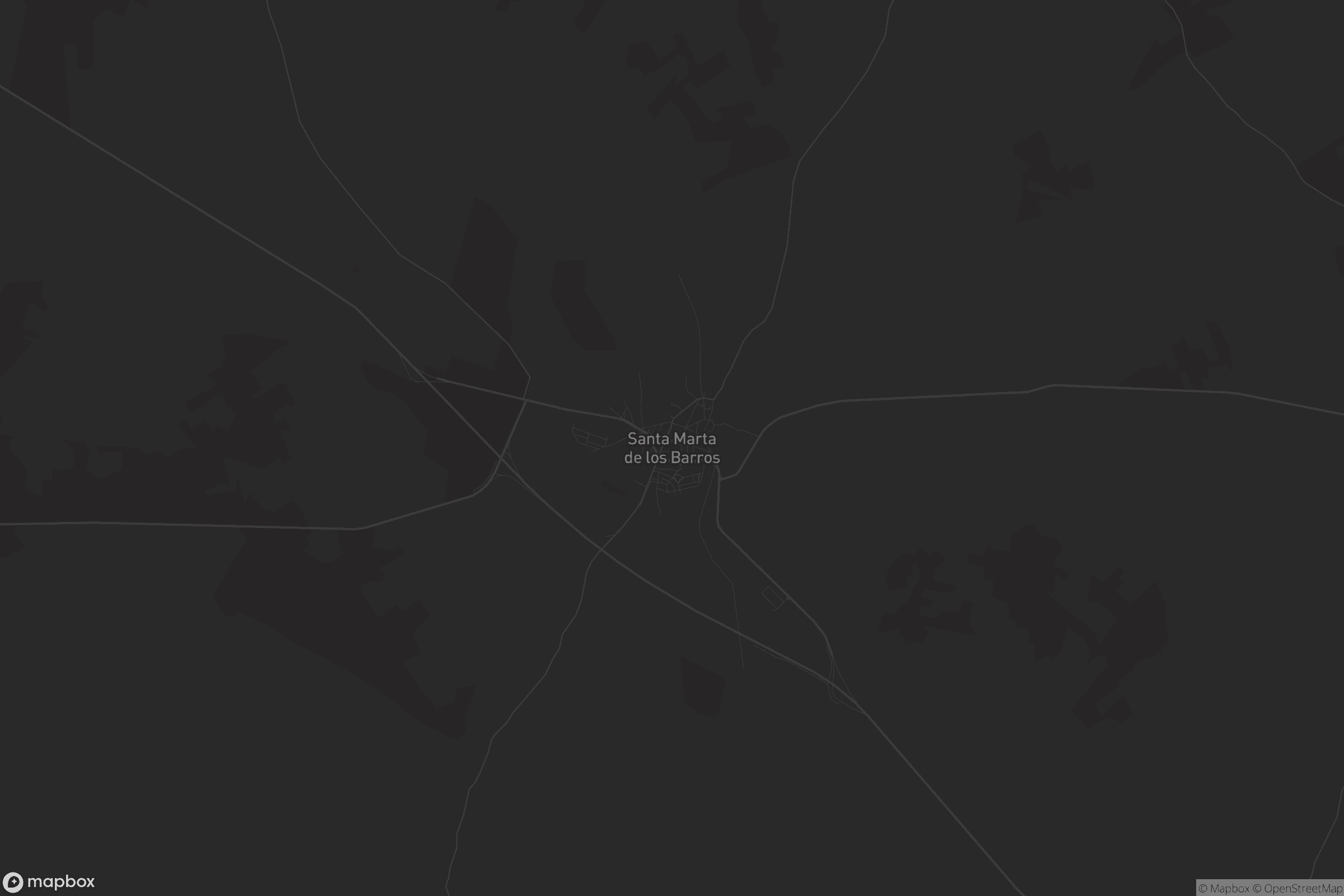 Mapa de Santa Marta de los Barros