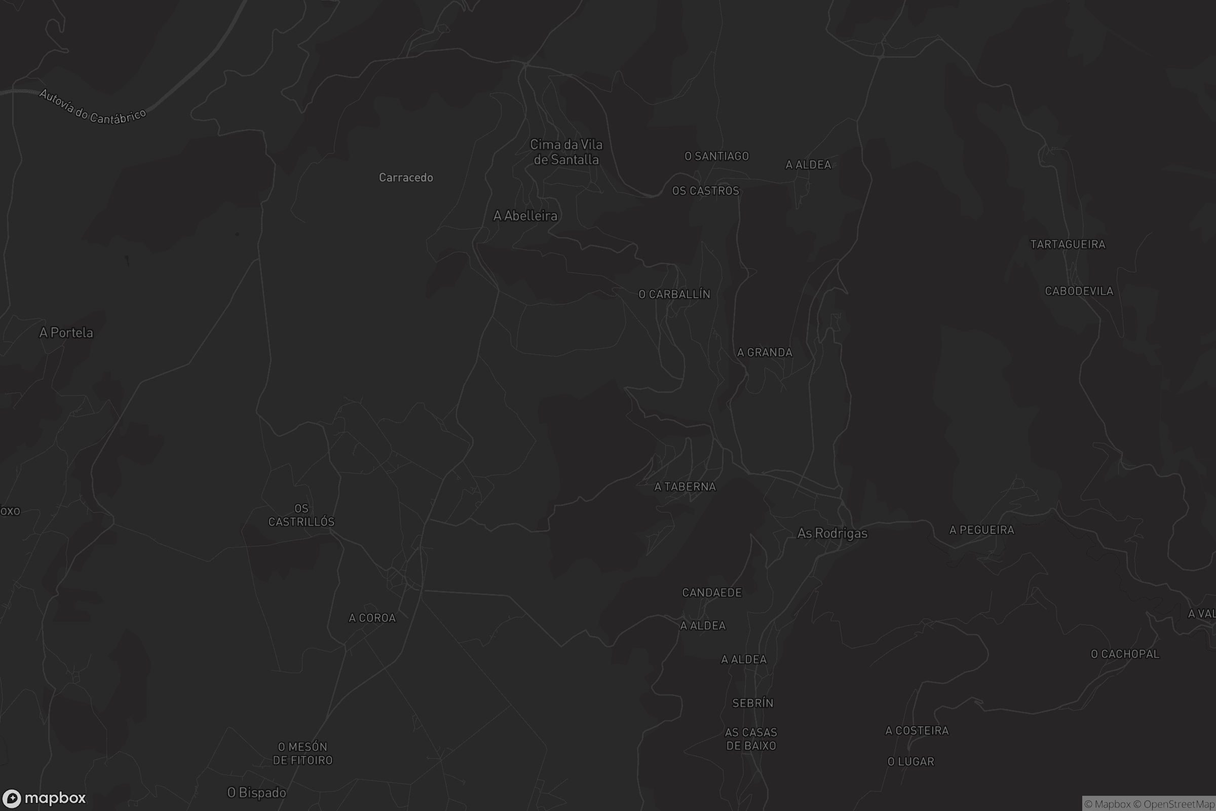 Mapa de Santa Marta de Meilán