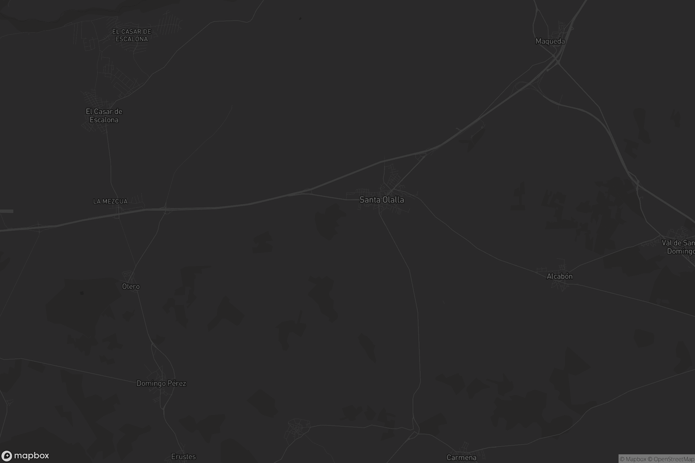Mapa de Santa Olalla