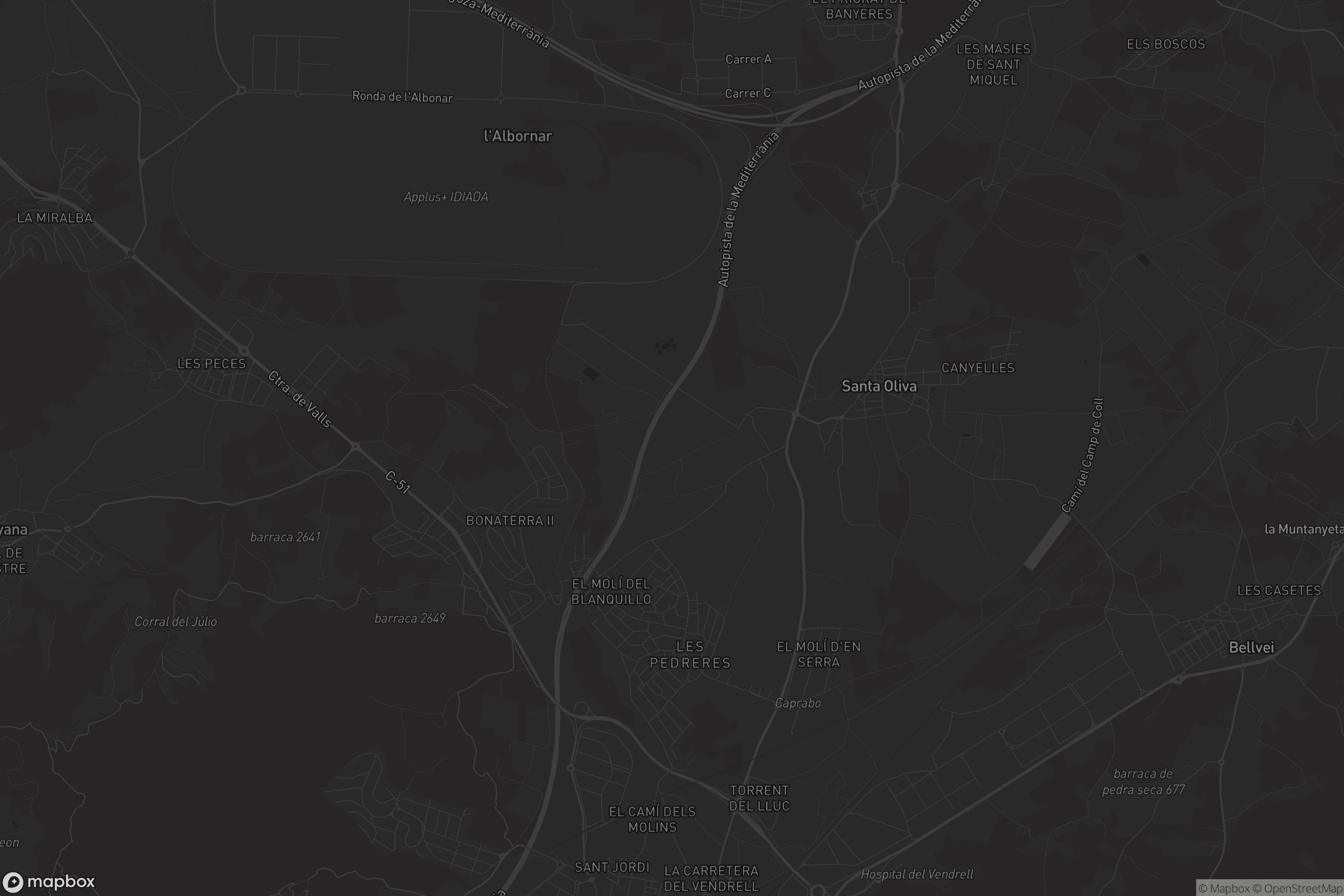 Mapa de Santa Oliva
