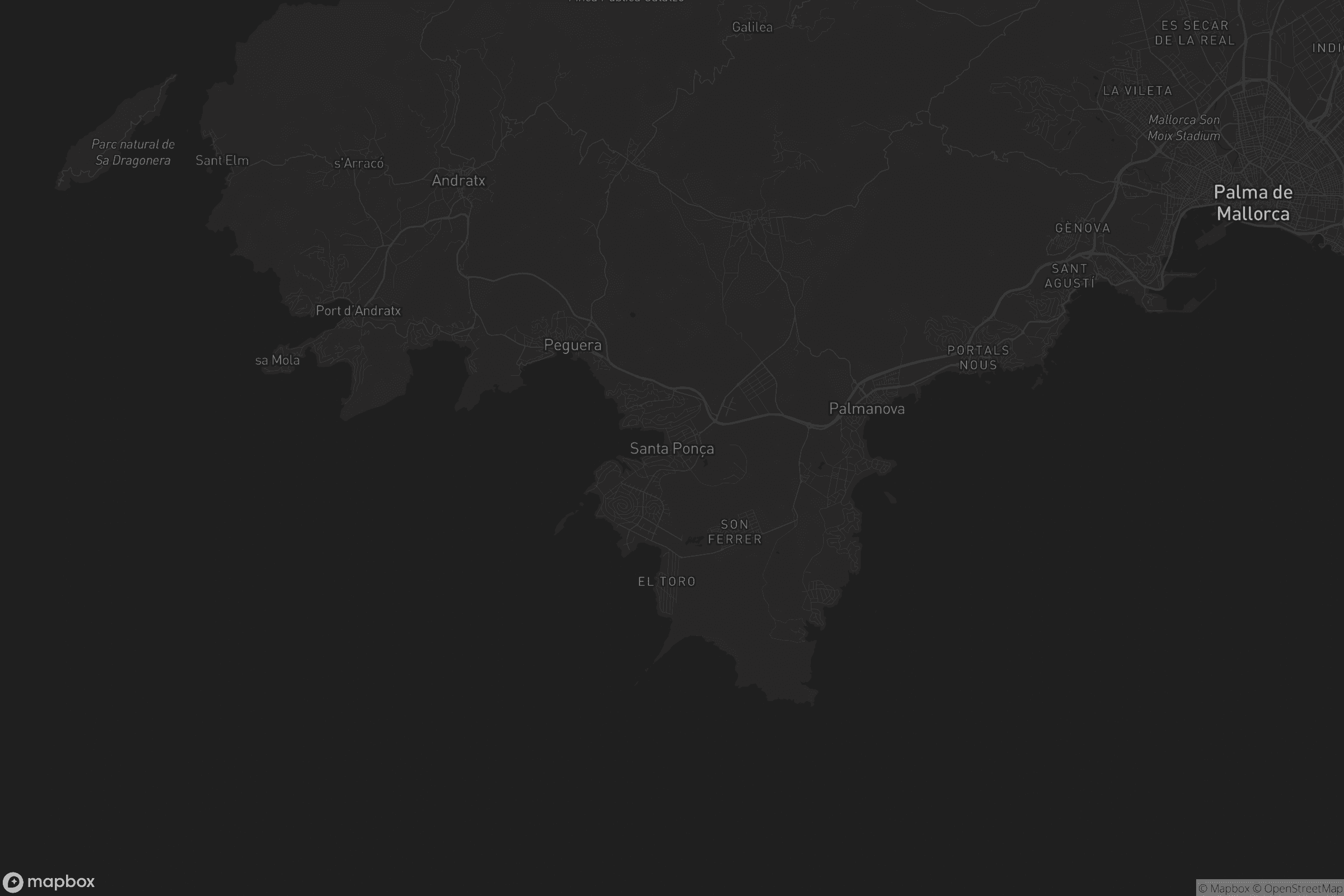 Mapa de Santa Ponça