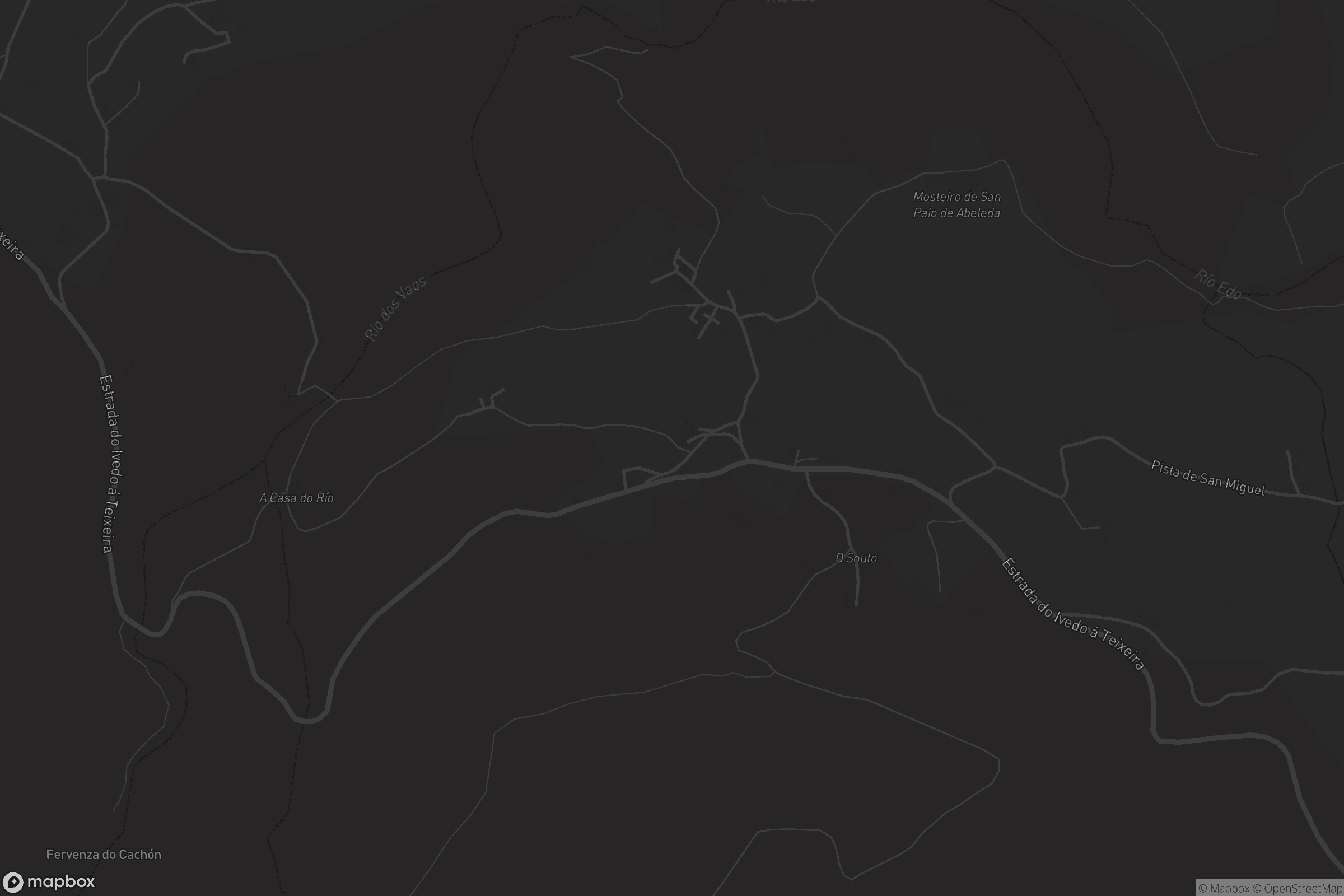 Mapa de Santa Tegra de Abeleda