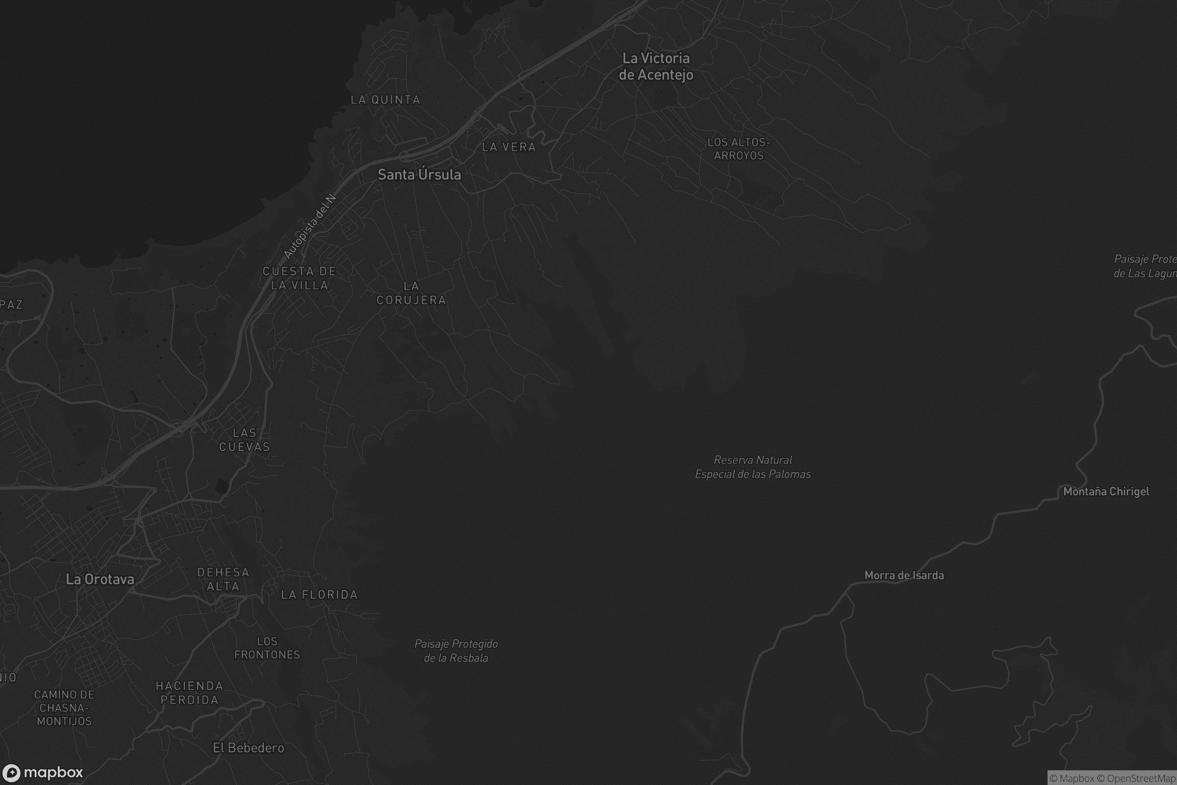 Mapa de Santa Úrsula