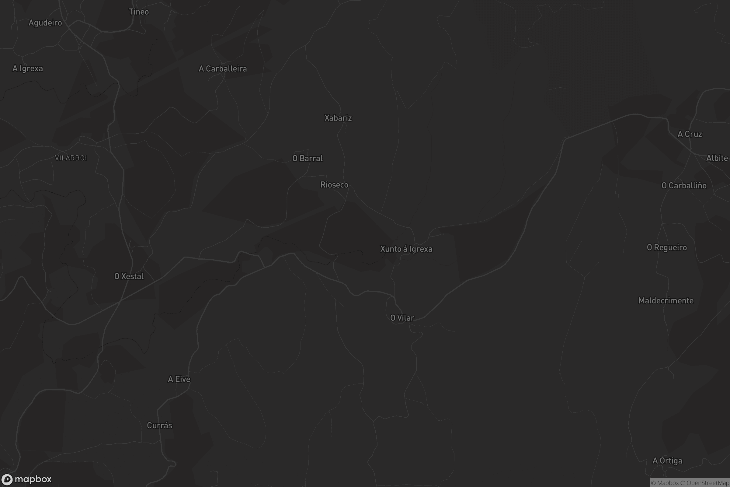 Mapa de Santa Xiá de Monfero