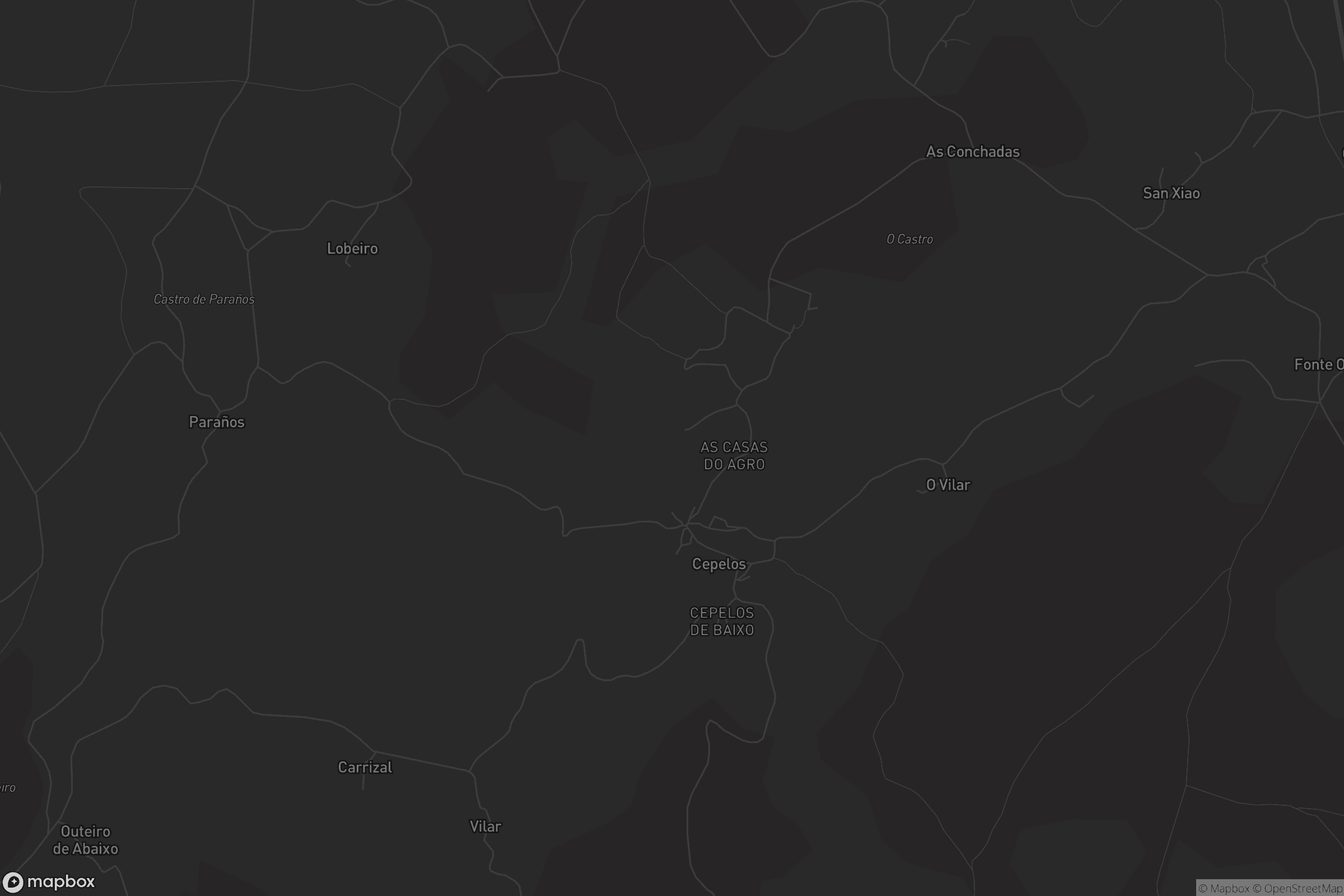 Mapa de Santalla de Agrón