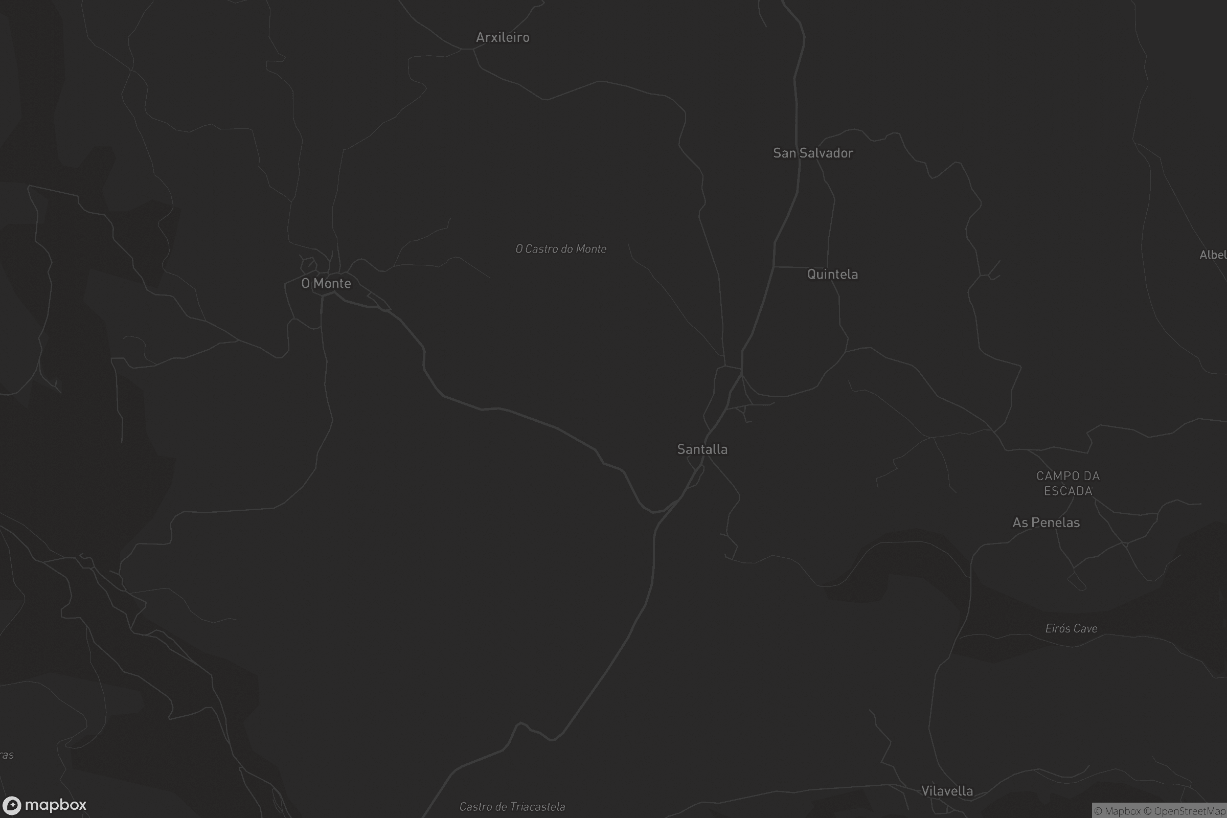 Mapa de Santalla de Alfoz