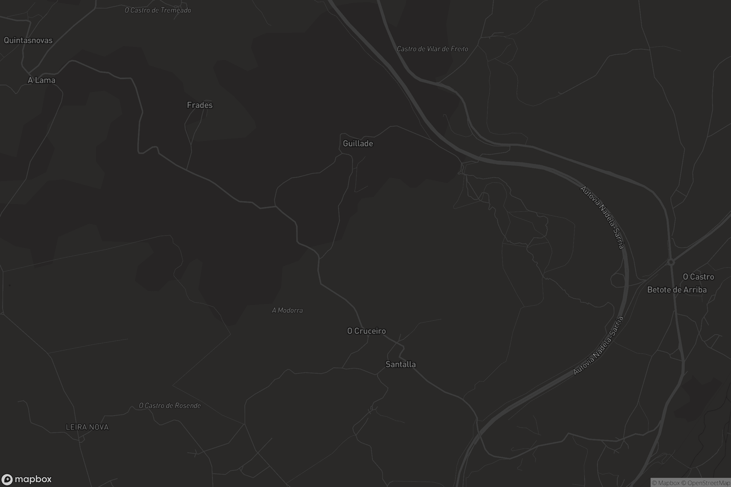 Mapa de Santalla de Arxemil