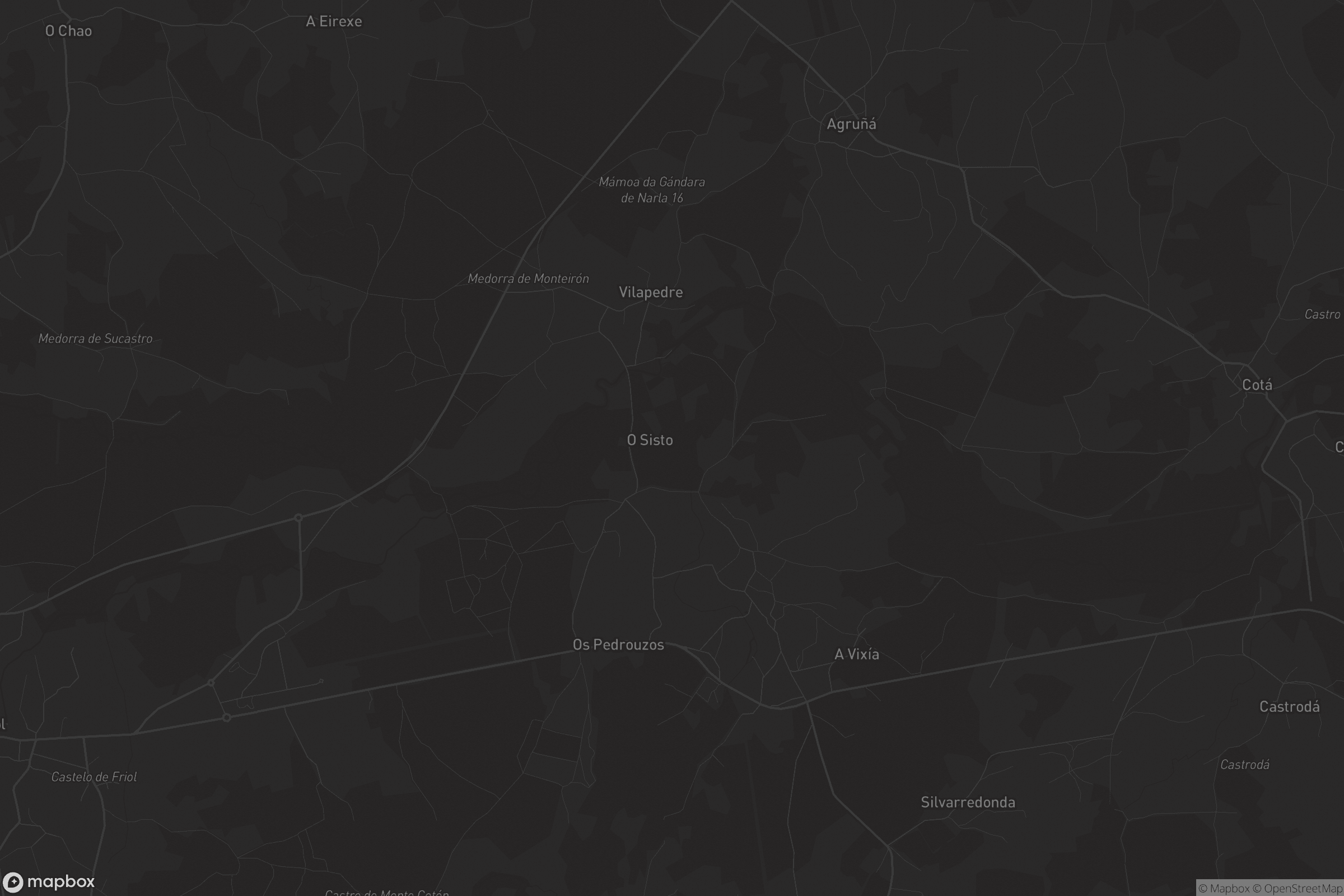 Mapa de Santalla de Devesa