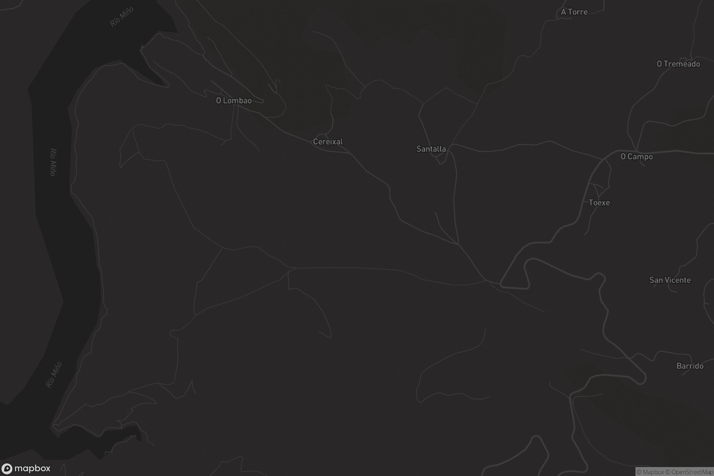 Mapa de Santalla de Paradela