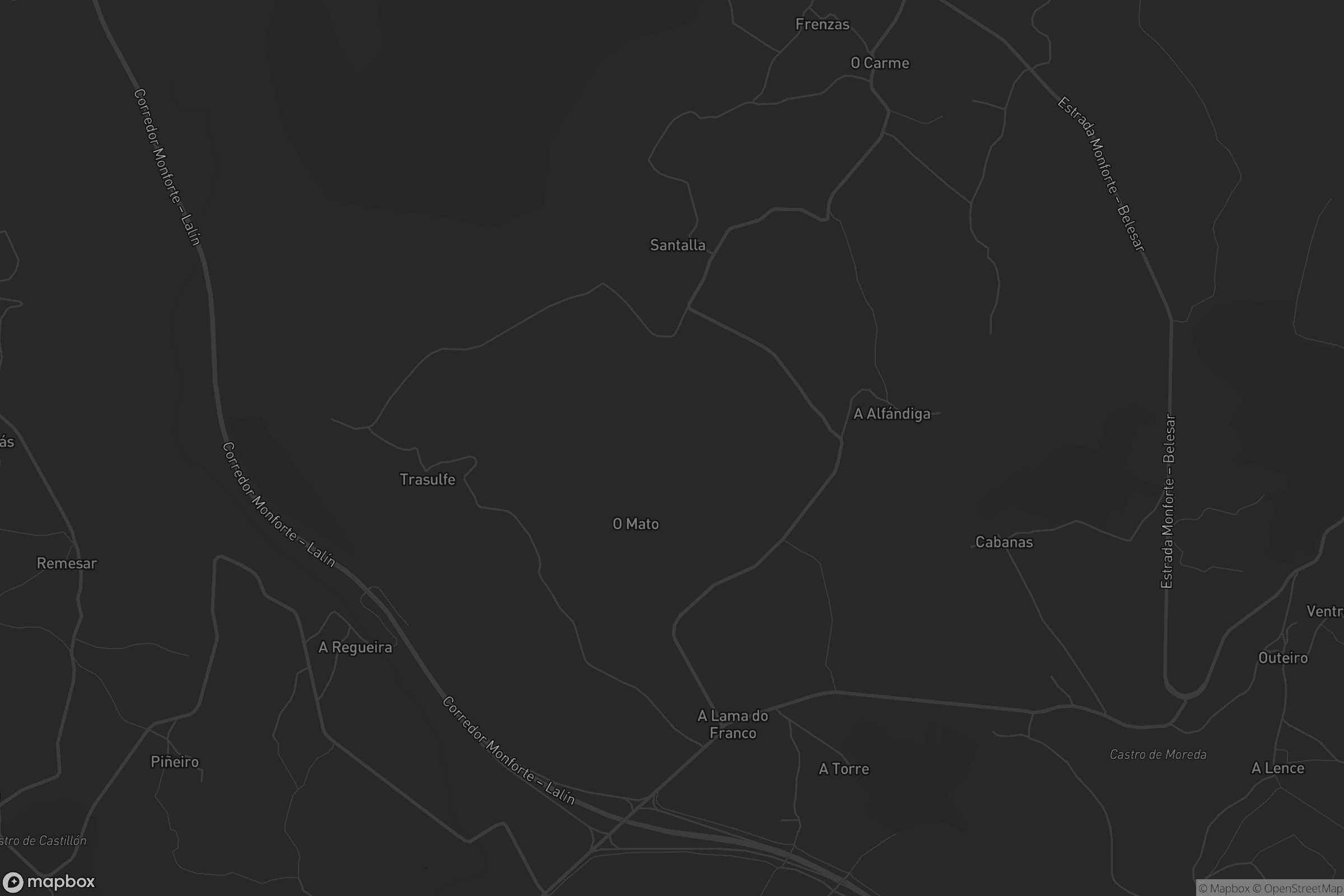 Mapa de Santalla de Toiriz