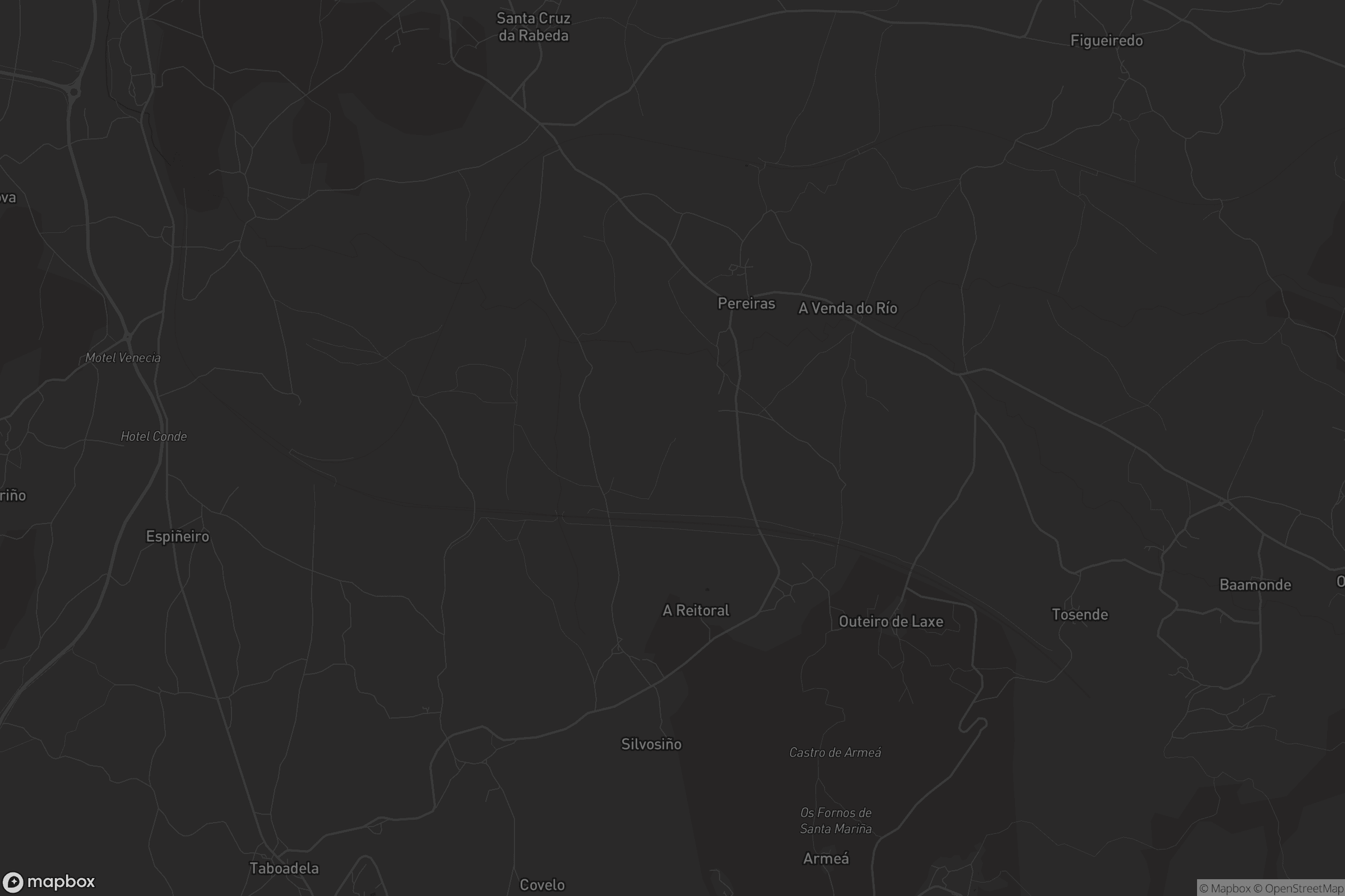 Mapa de Santiago da Rabeda