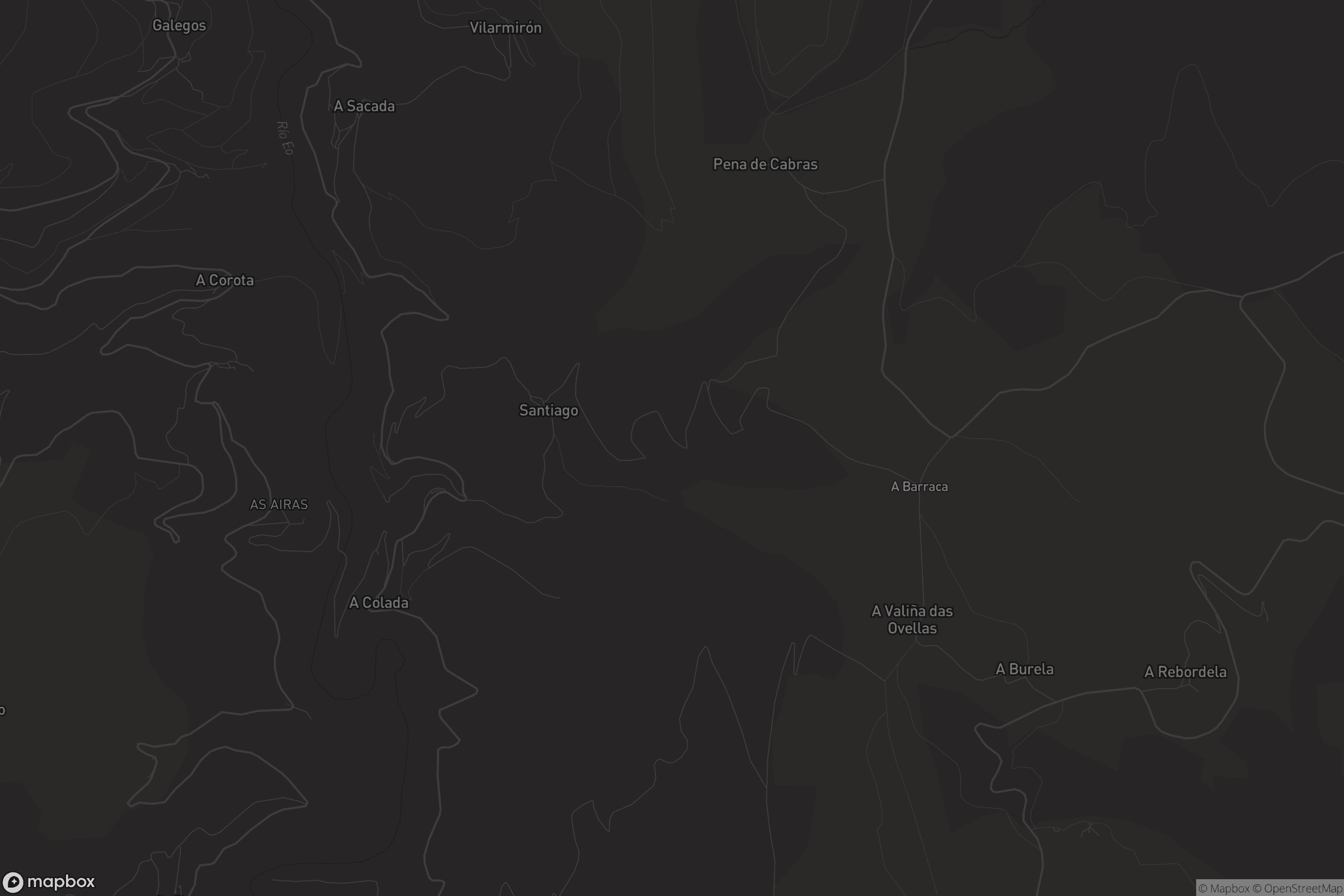 Mapa de Santiago de Acevo