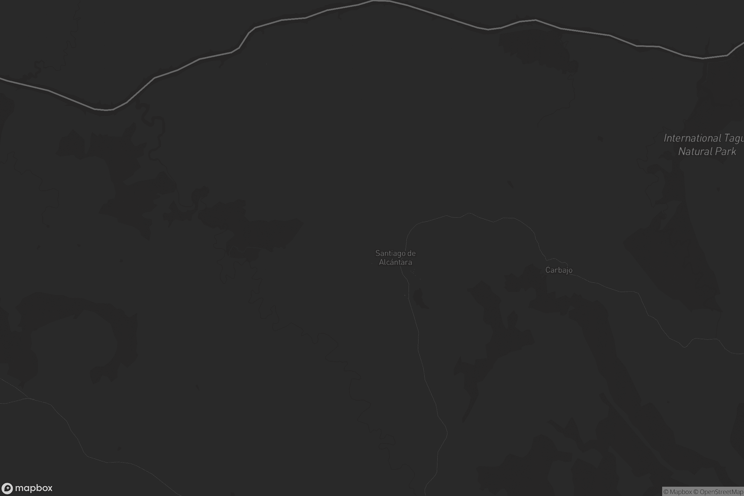 Mapa de Santiago de Alcántara