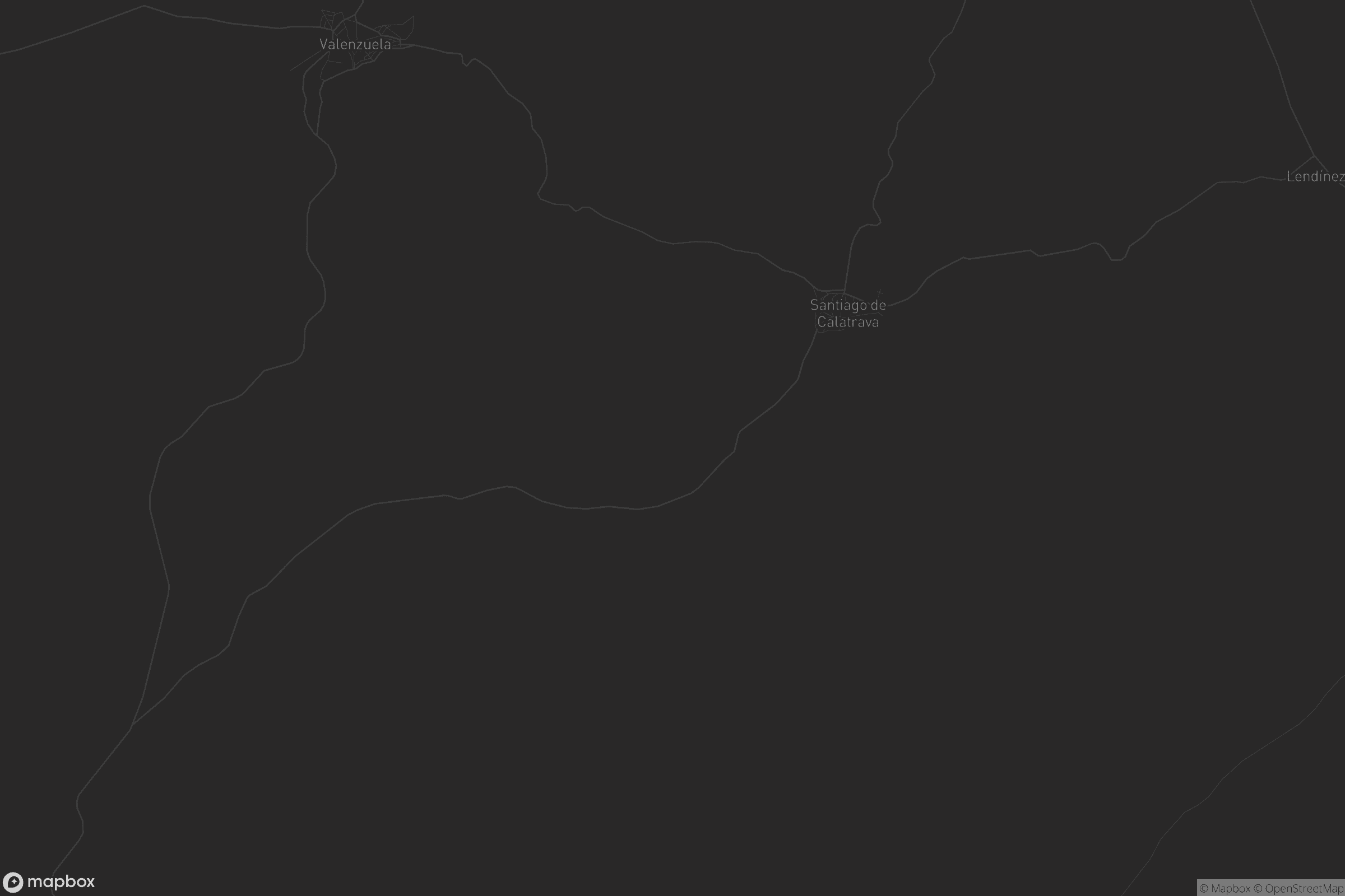 Mapa de Santiago de Calatrava