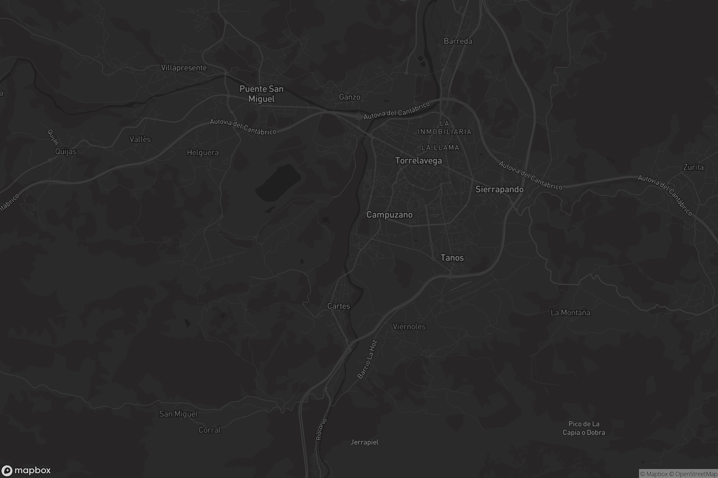 Mapa de Santiago de Cartes