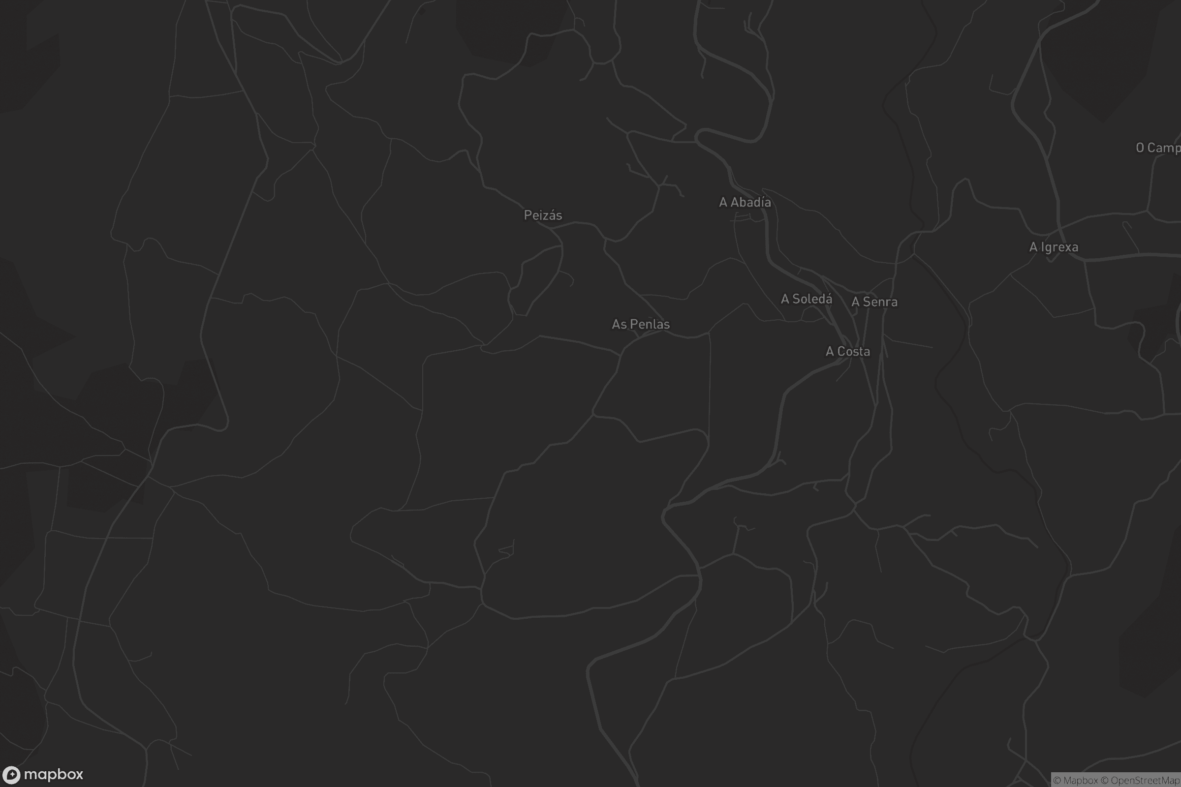 Mapa de Santiago de Ribarteme