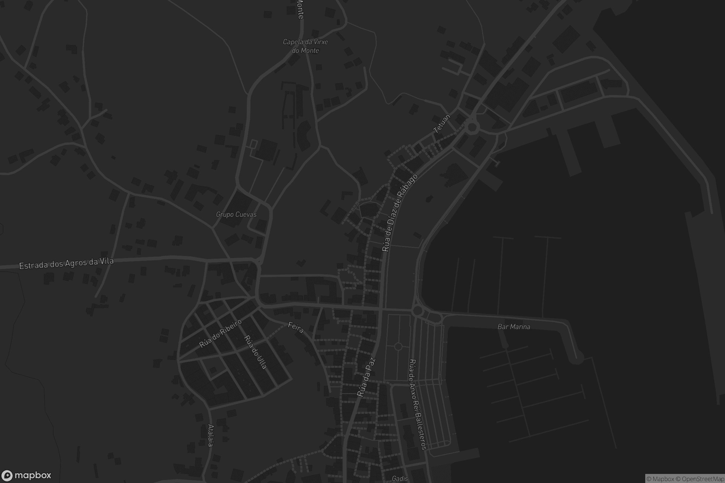 Mapa de Santiago do Deán