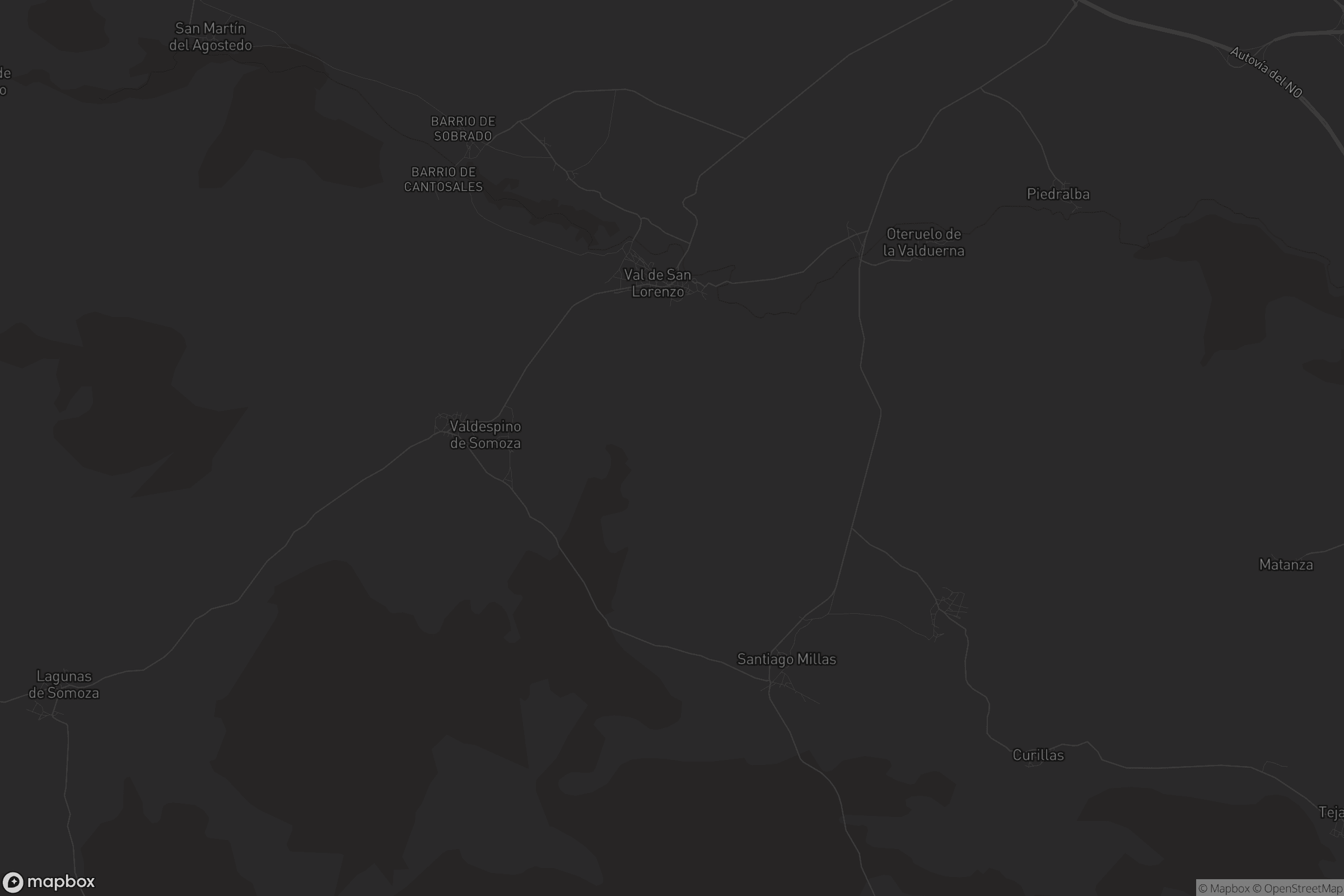 Mapa de Santiago Millas