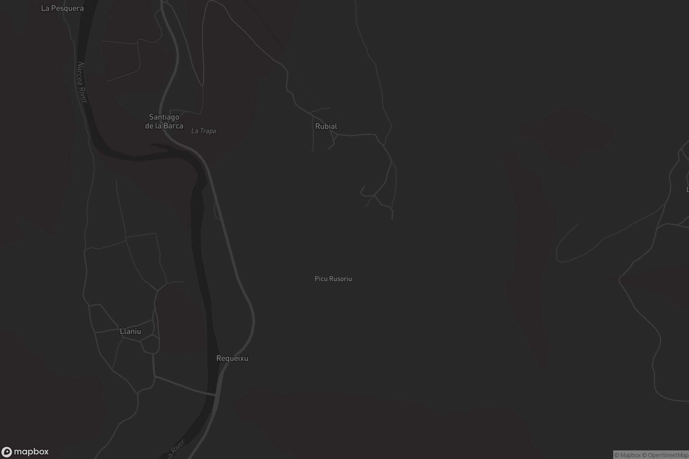 Mapa de Santiagu la Barca