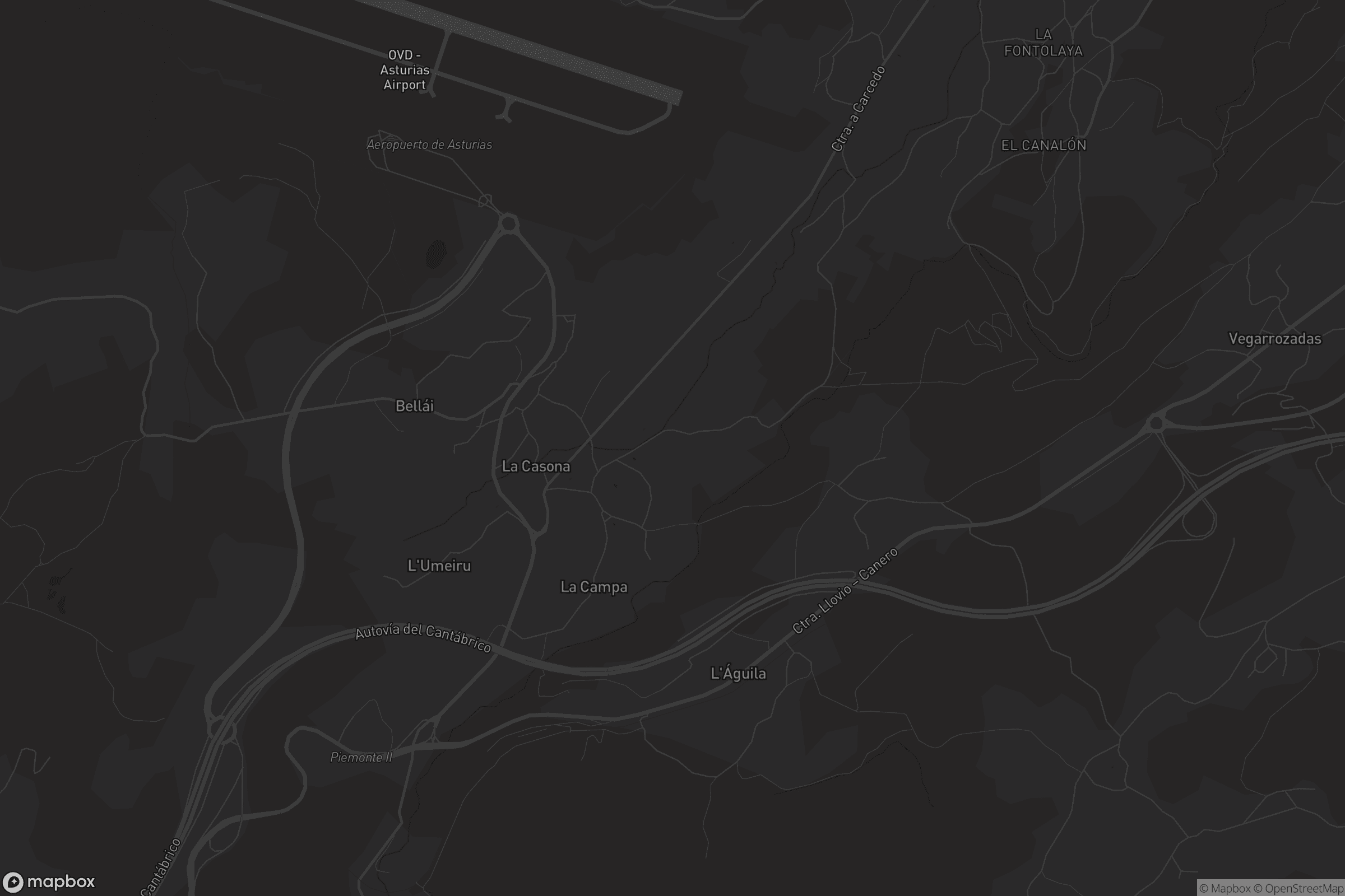 Mapa de Santiagu'l Monte