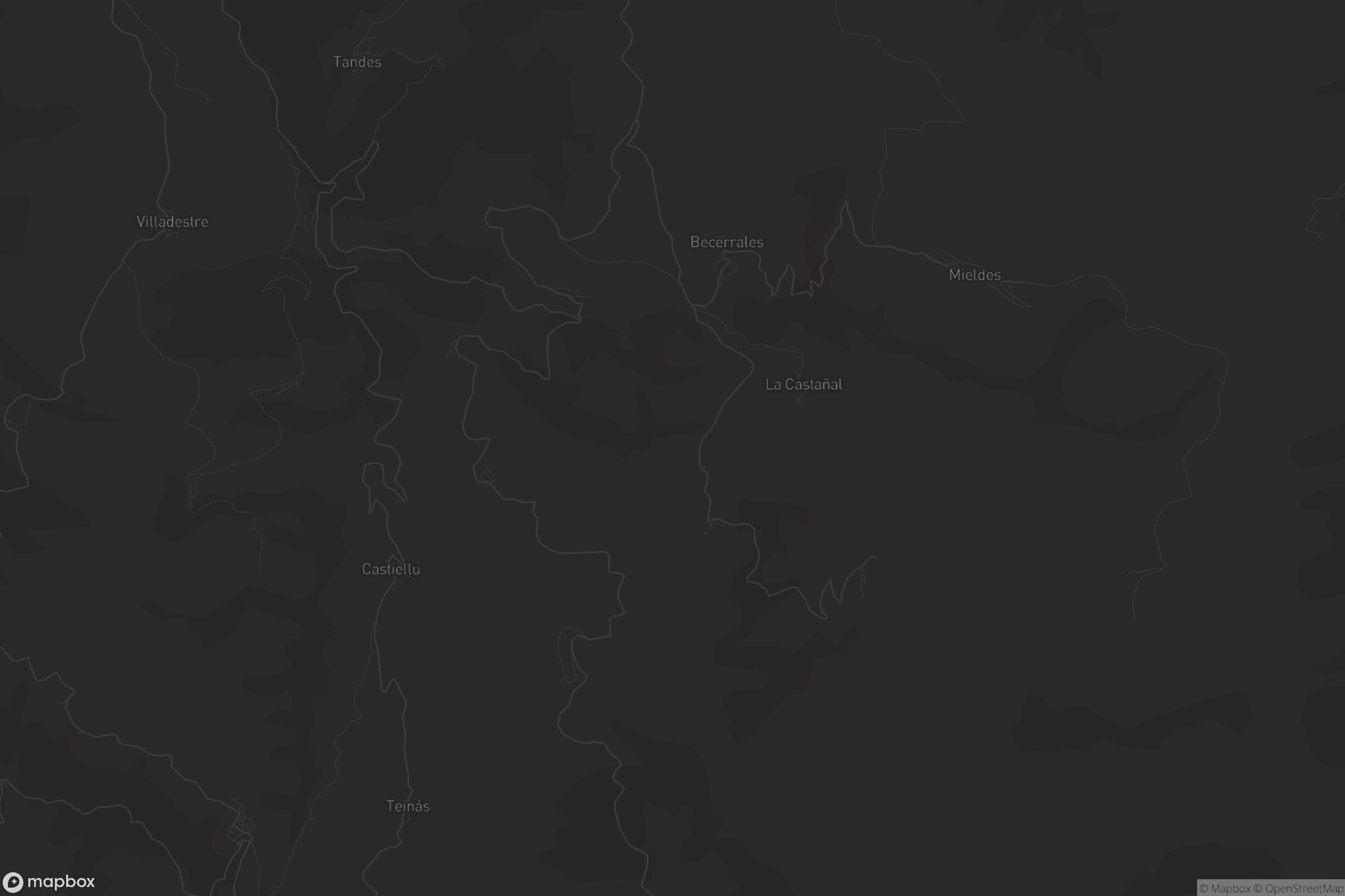 Mapa de Santiáu de Sierra