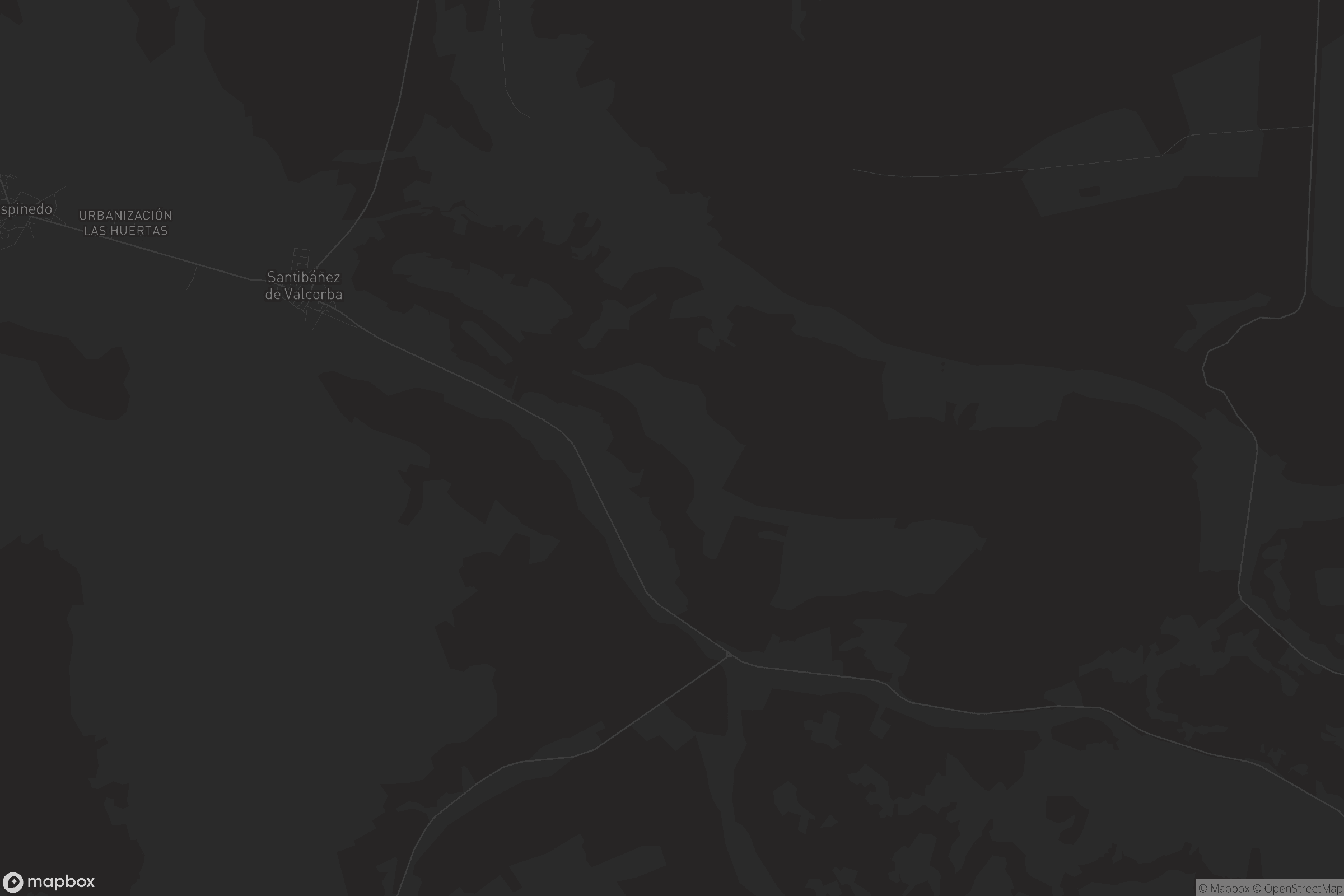 Mapa de Santibáñez de Valcorba