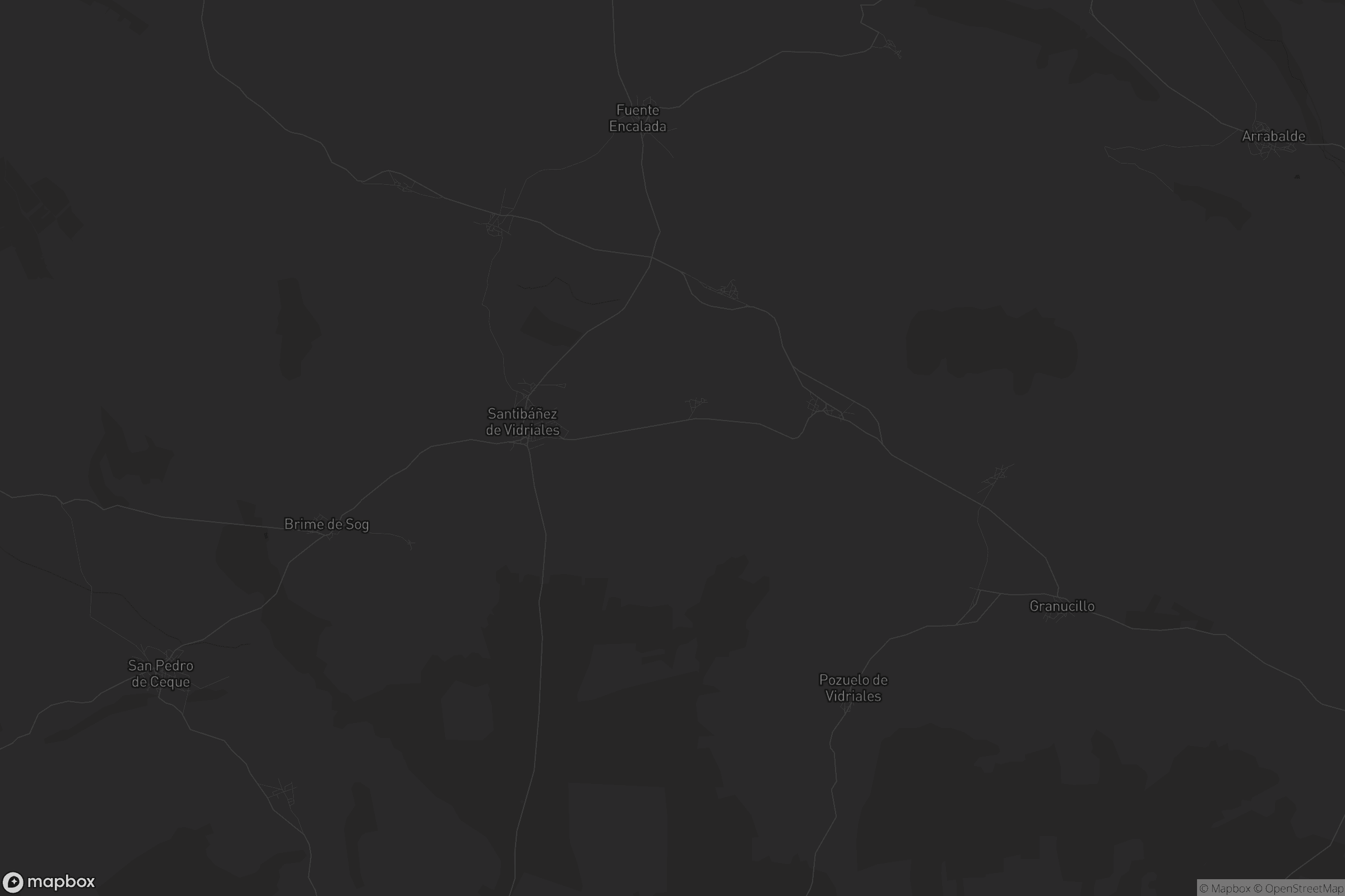 Mapa de Santibáñez de Vidriales