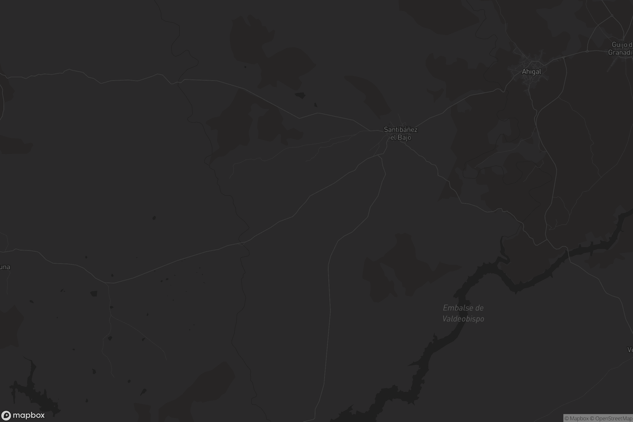 Mapa de Santibáñez el Bajo