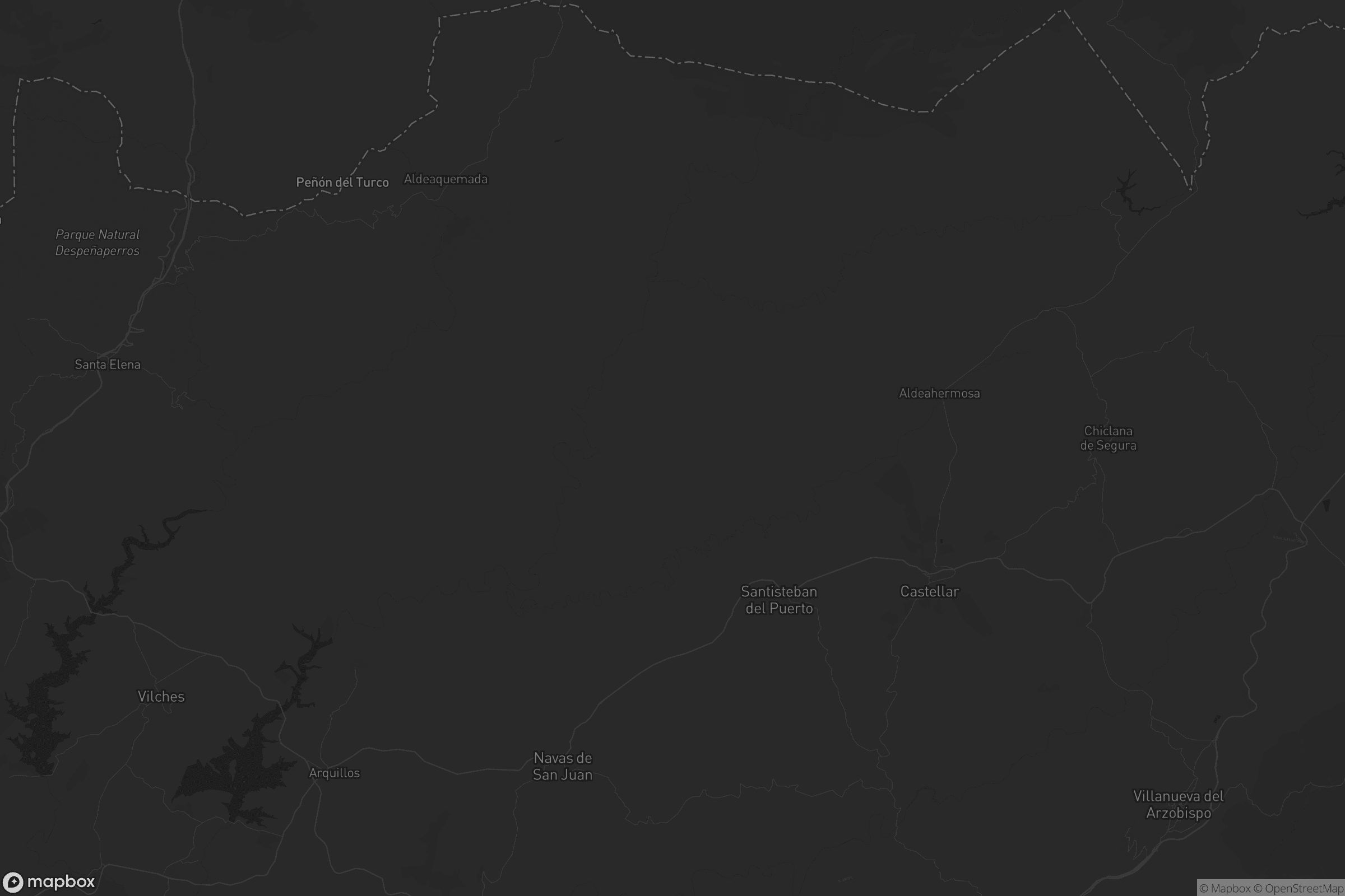 Mapa de Santisteban del Puerto