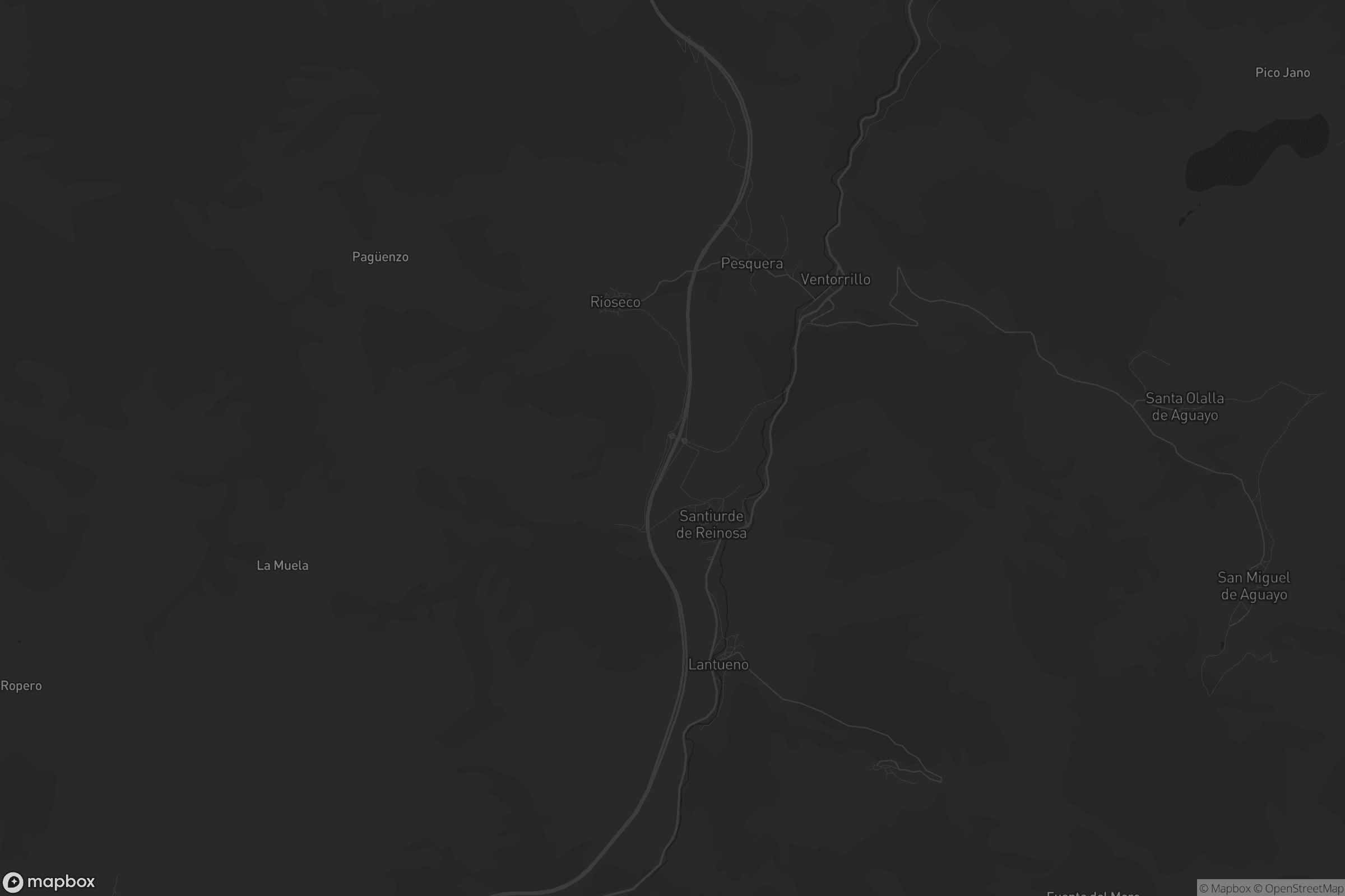 Mapa de Santiurde de Reinosa