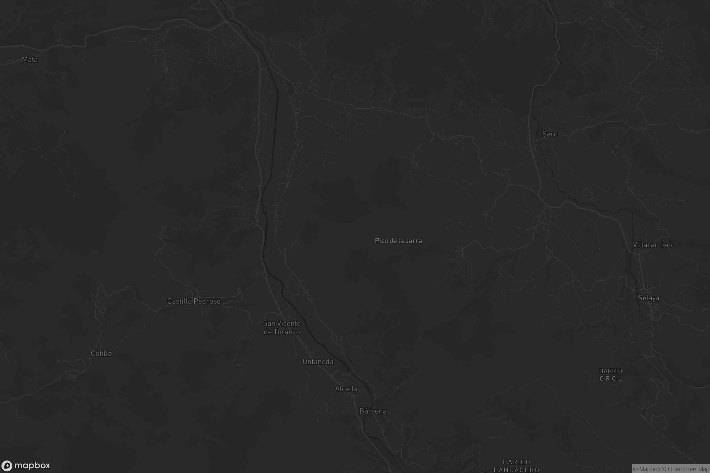 Mapa de Santiurde de Toranzo