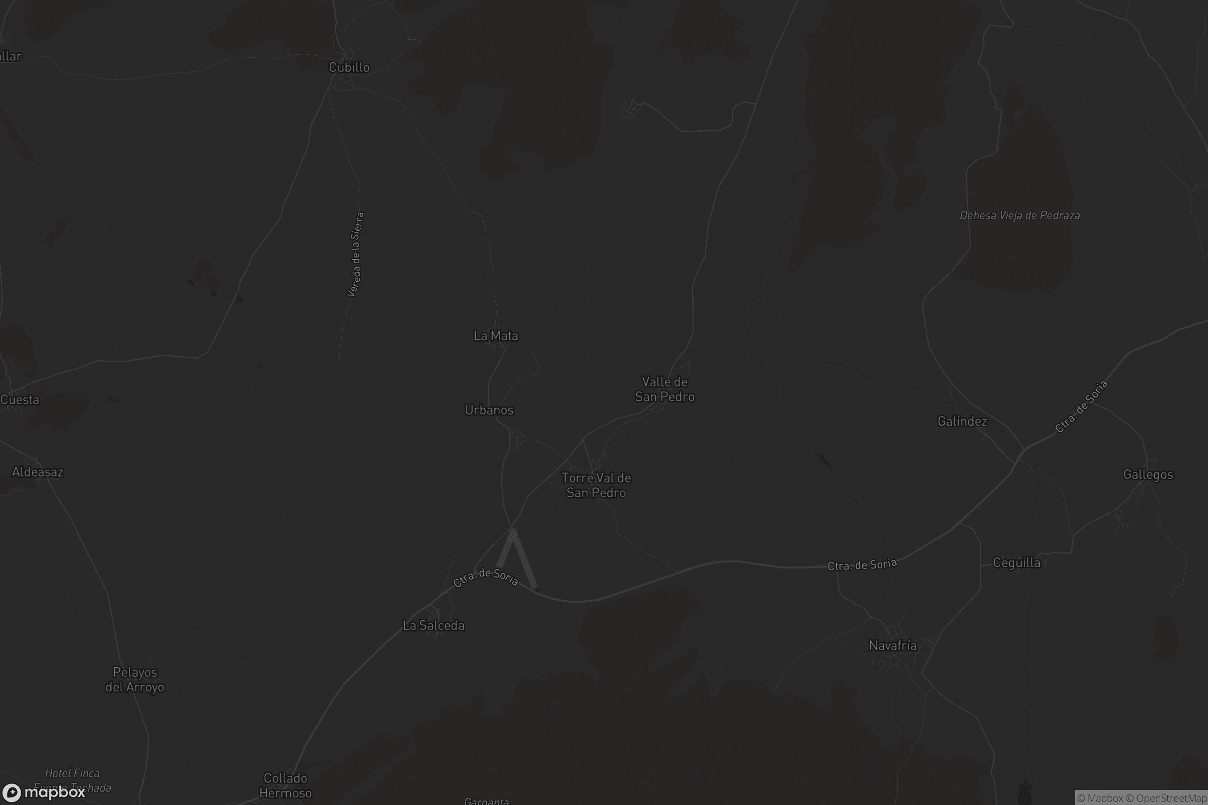 Mapa de Santiuste de Pedraza