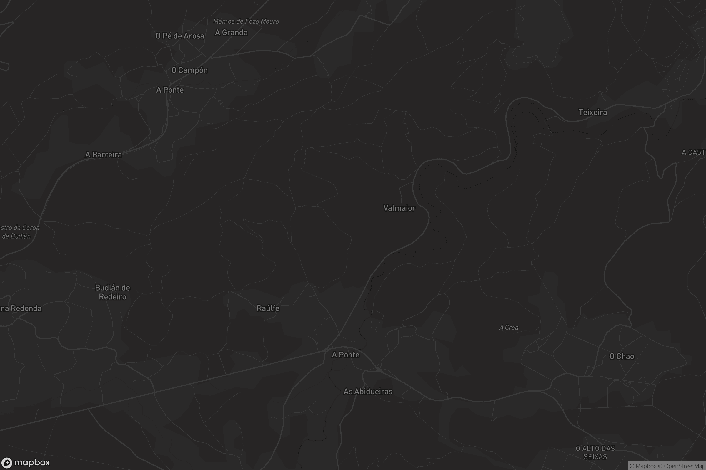 Mapa de Santo Acisclo do Valadouro