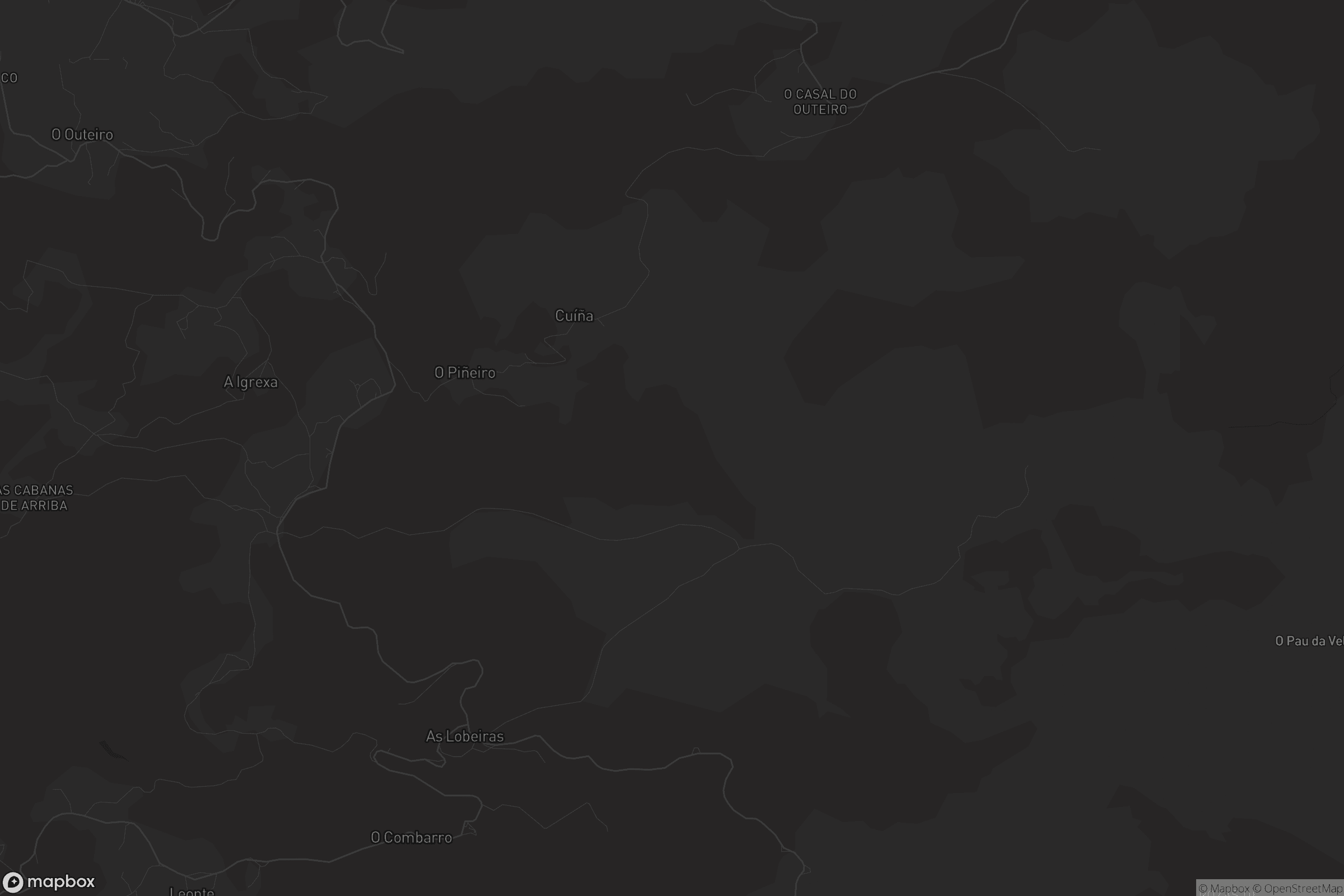 Mapa de Santo André de Boimente