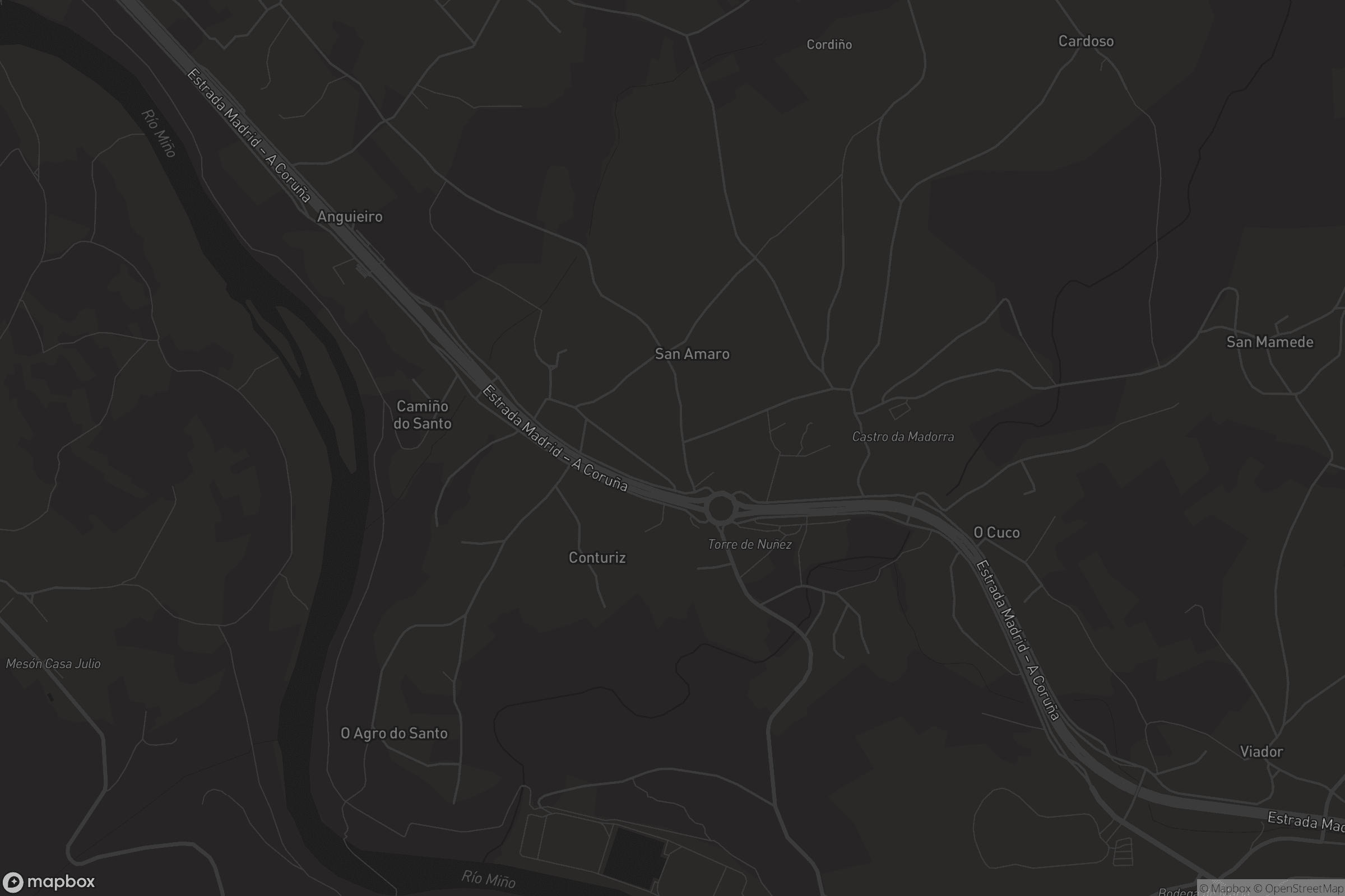 Mapa de Santo André de Castro