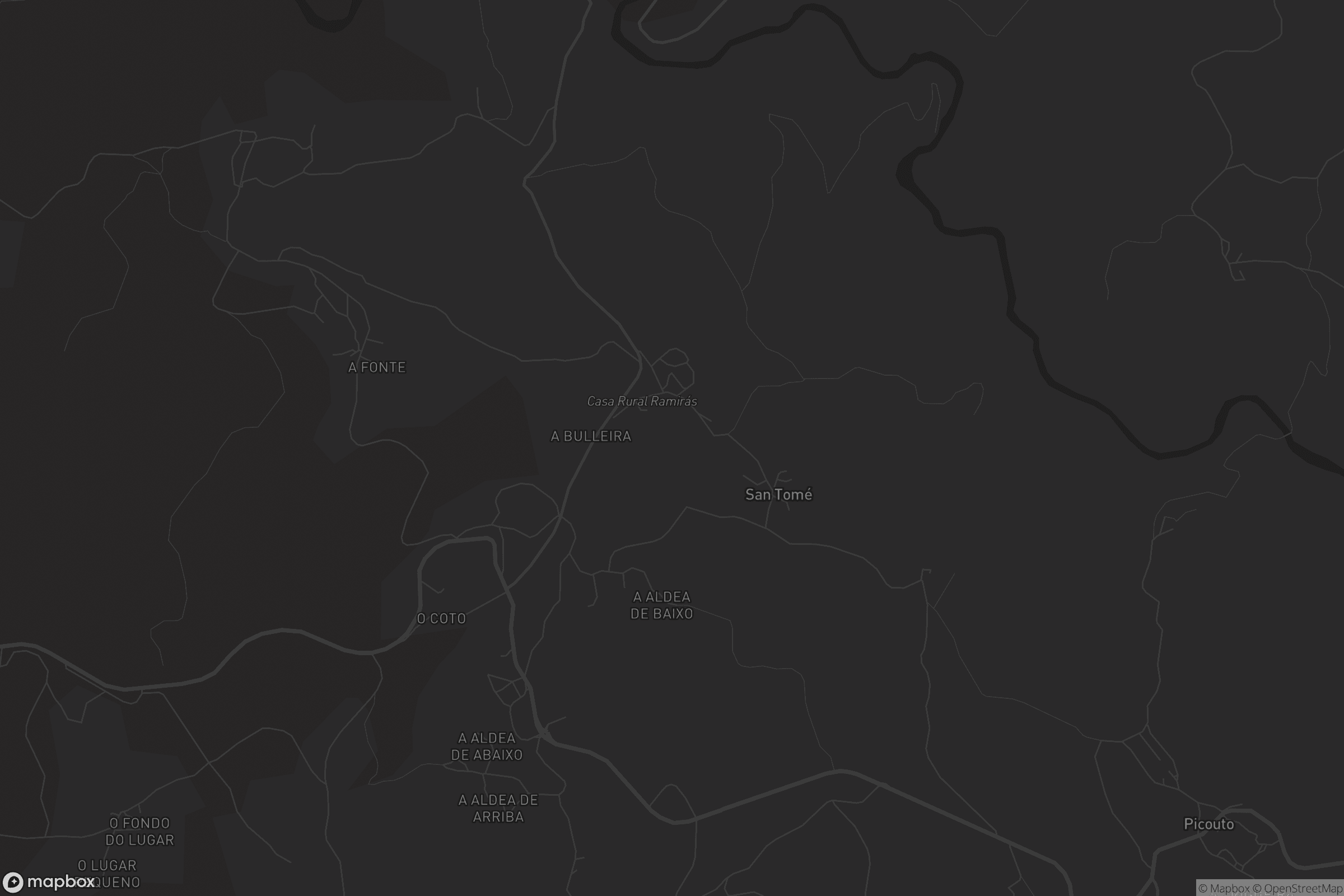 Mapa de Santo André de Penosiños