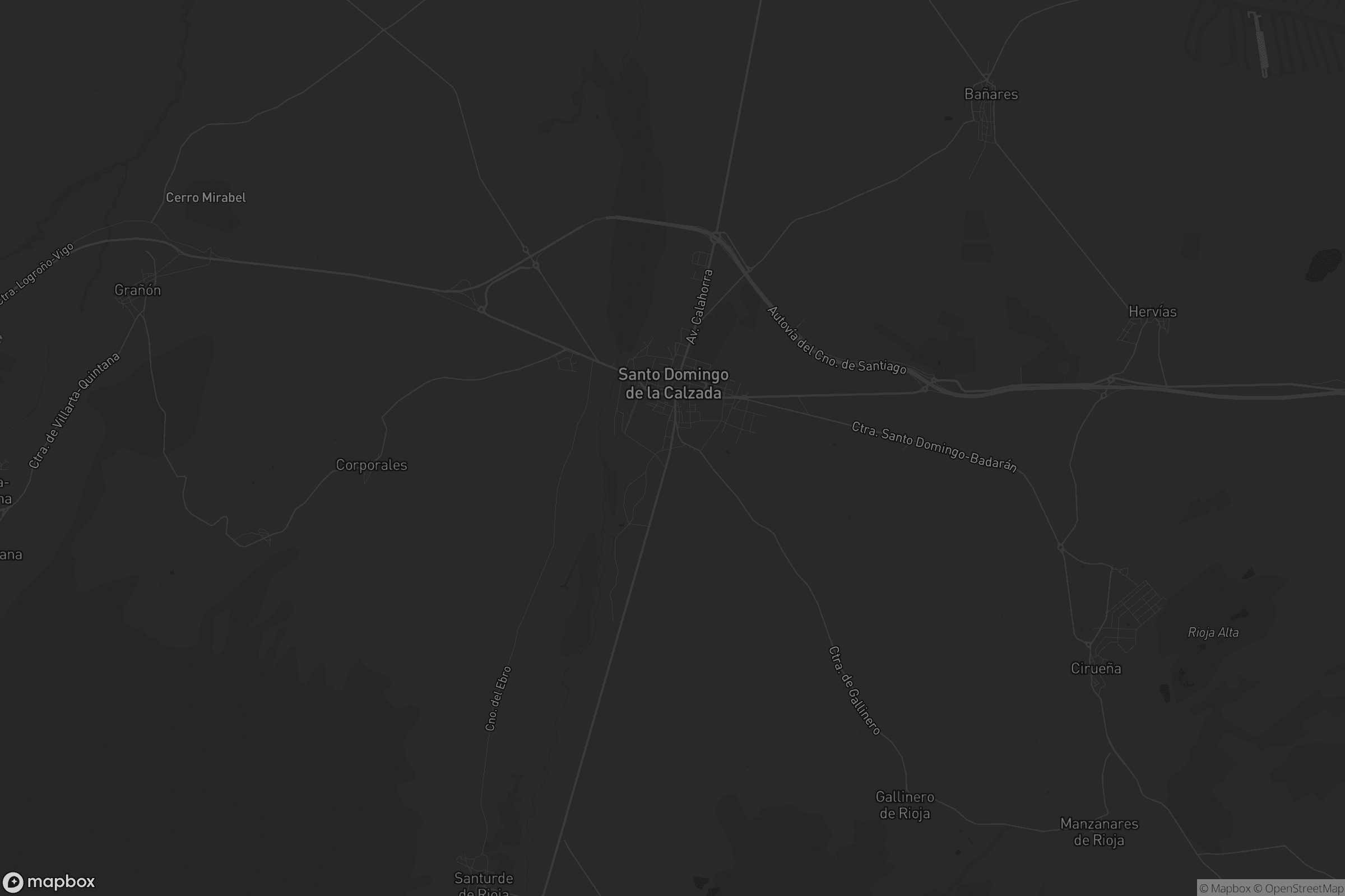 Mapa de Santo Domingo de la Calzada