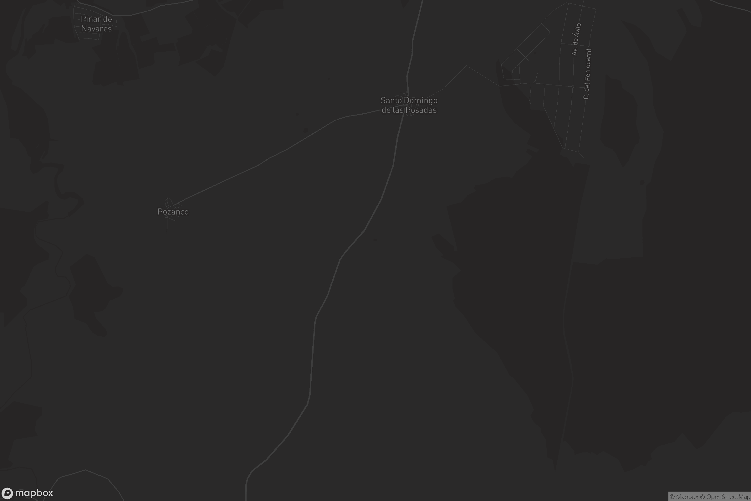 Mapa de Santo Domingo de las Posadas
