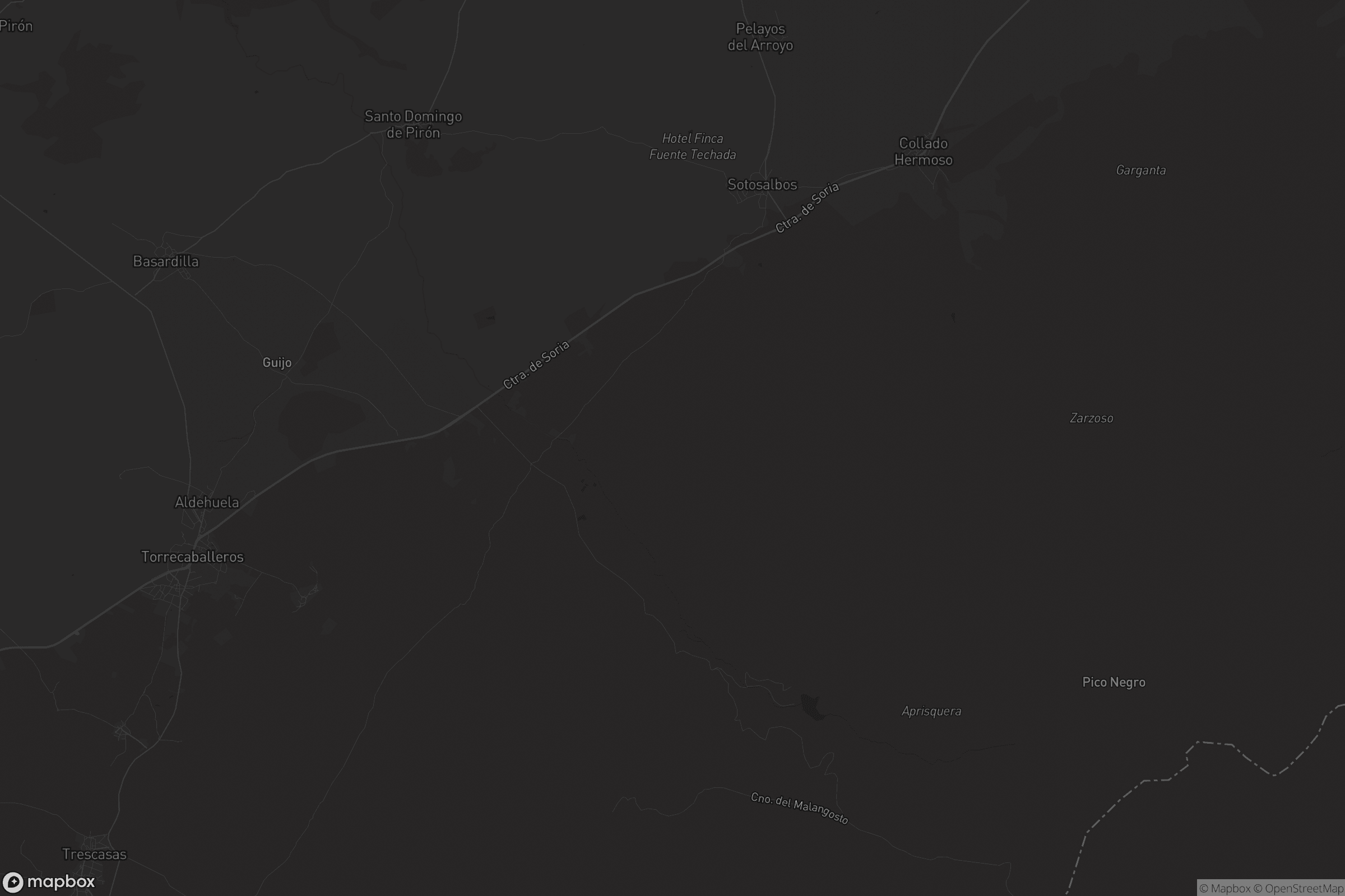 Mapa de Santo Domingo de Pirón