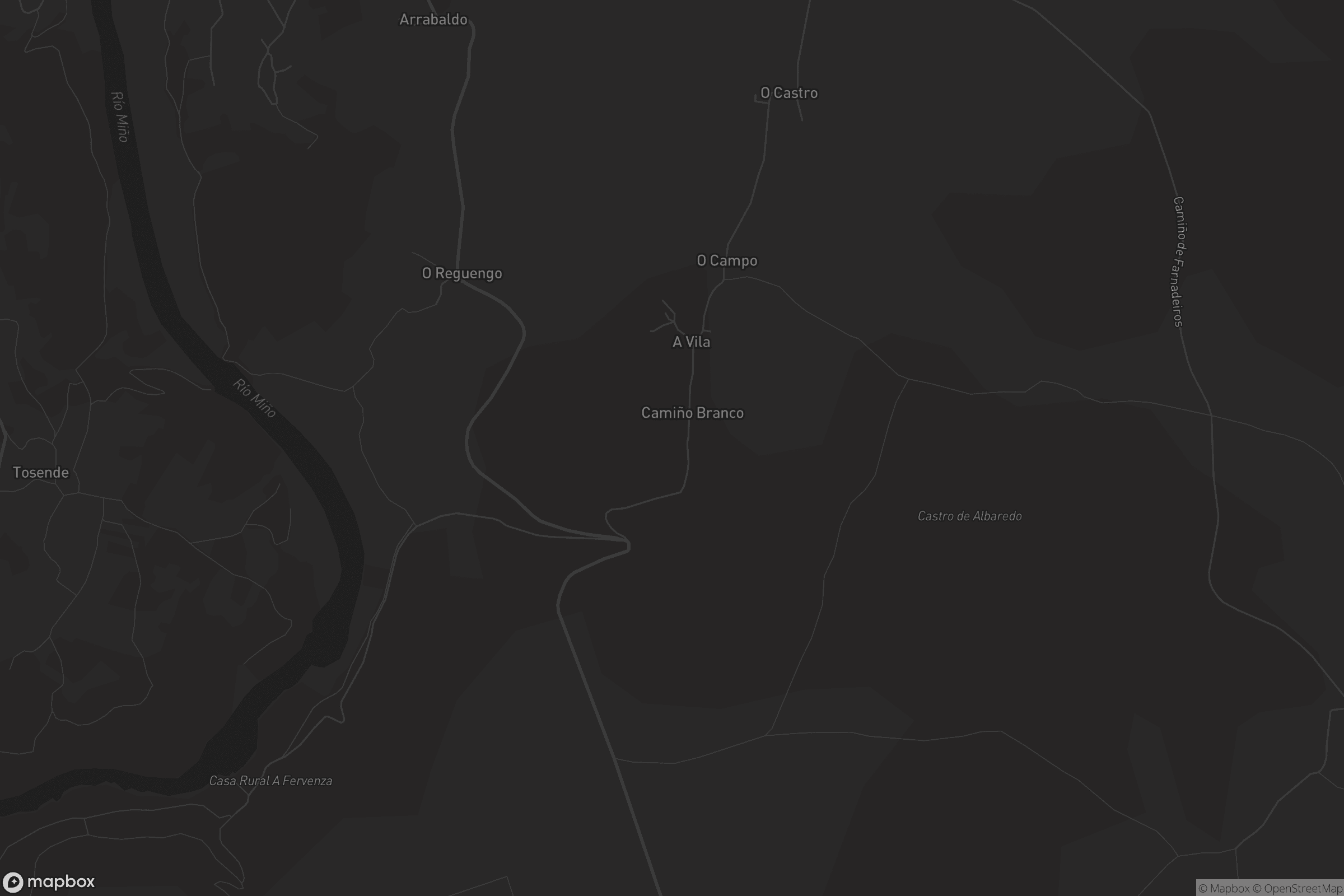 Mapa de Santo Estevo de Farnadeiros