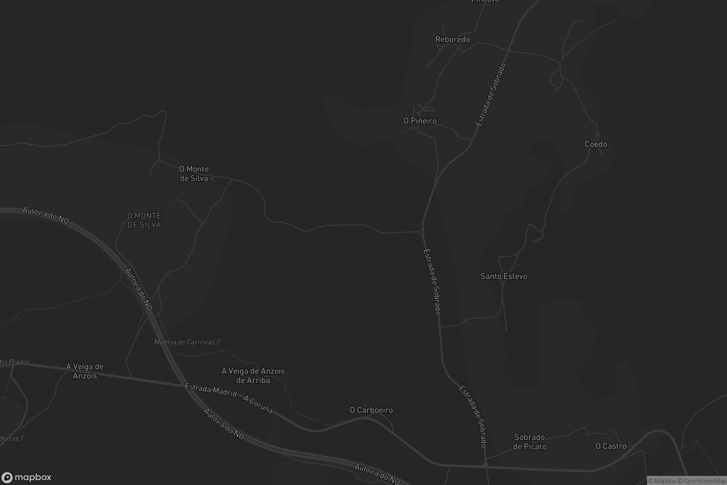 Mapa de Santo Estevo de Folgosa