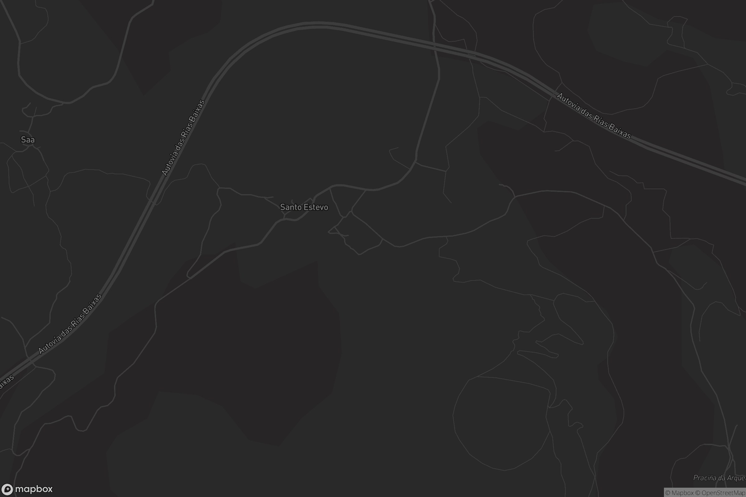 Mapa de Santo Estevo de Nóvoa