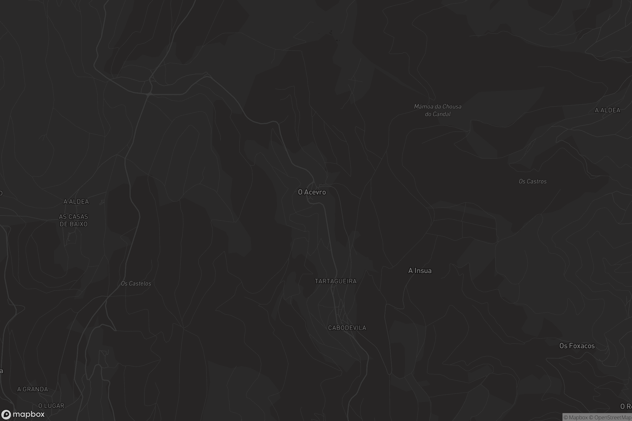 Mapa de Santo Estevo de Rececende