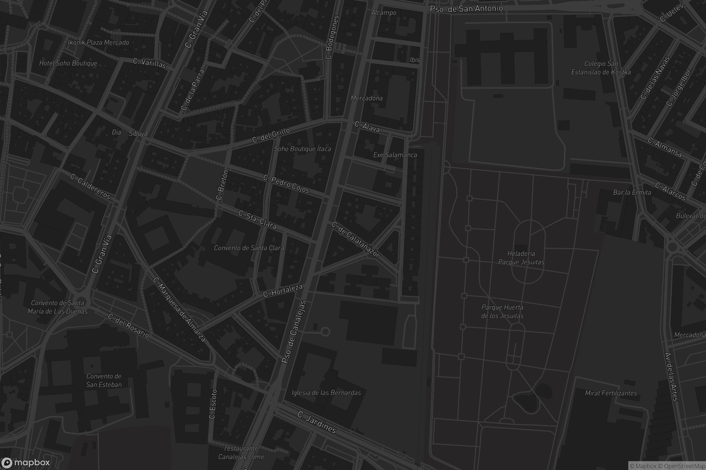 Mapa de Santo Tomás