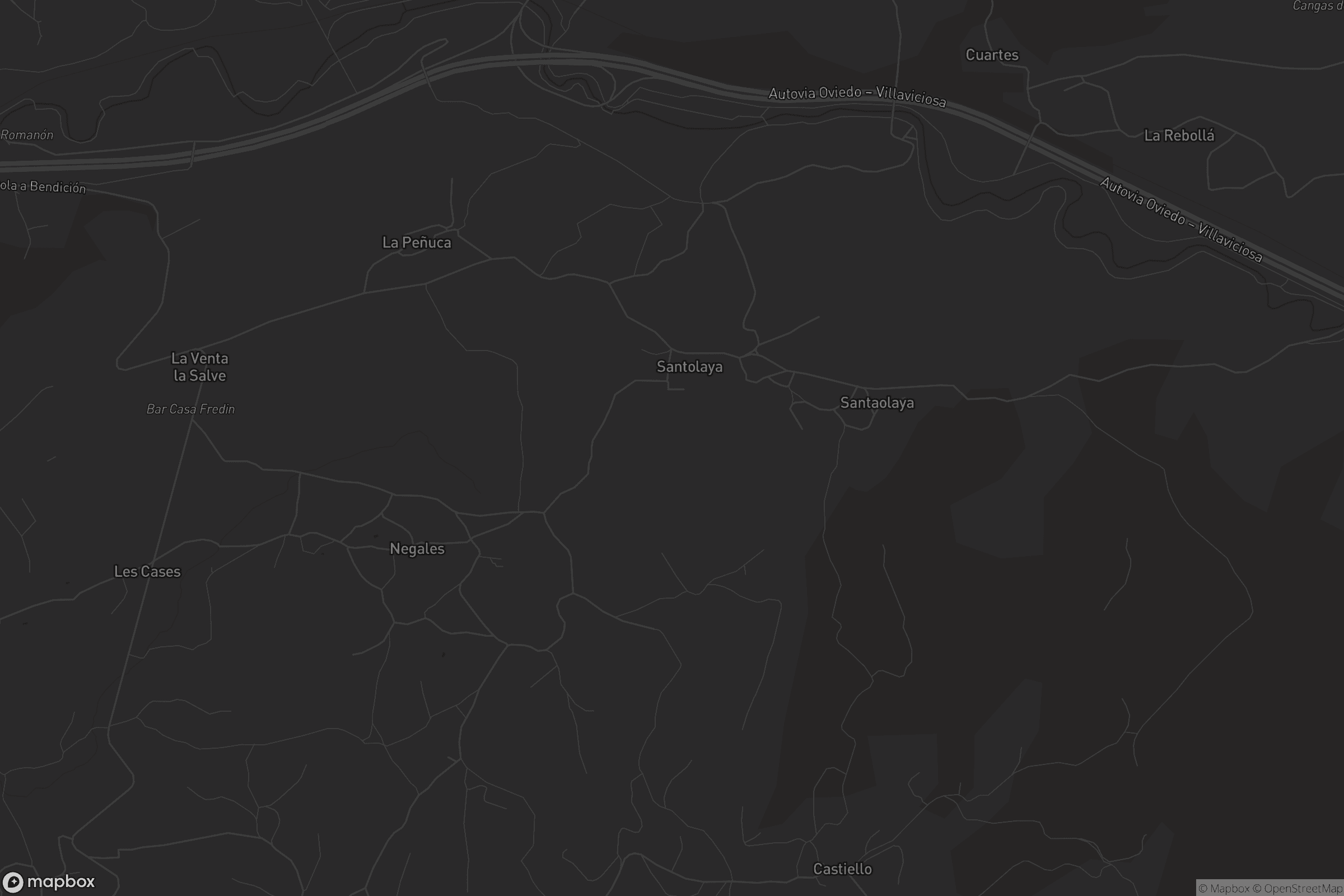 Mapa de Santolaya de Vixil